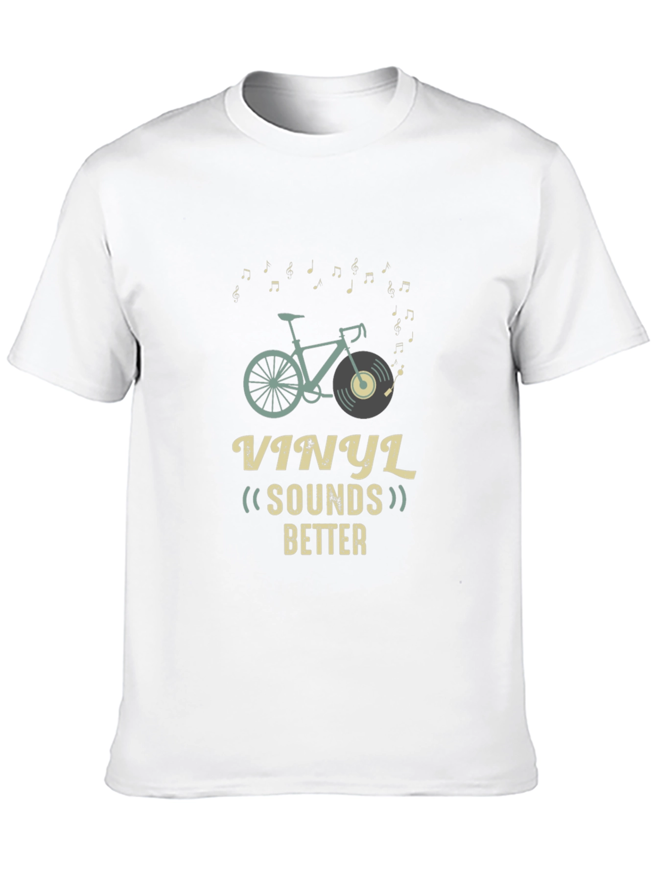 Black Vinyl Sounds Better T-Shirt - Music Lover Tee view 10