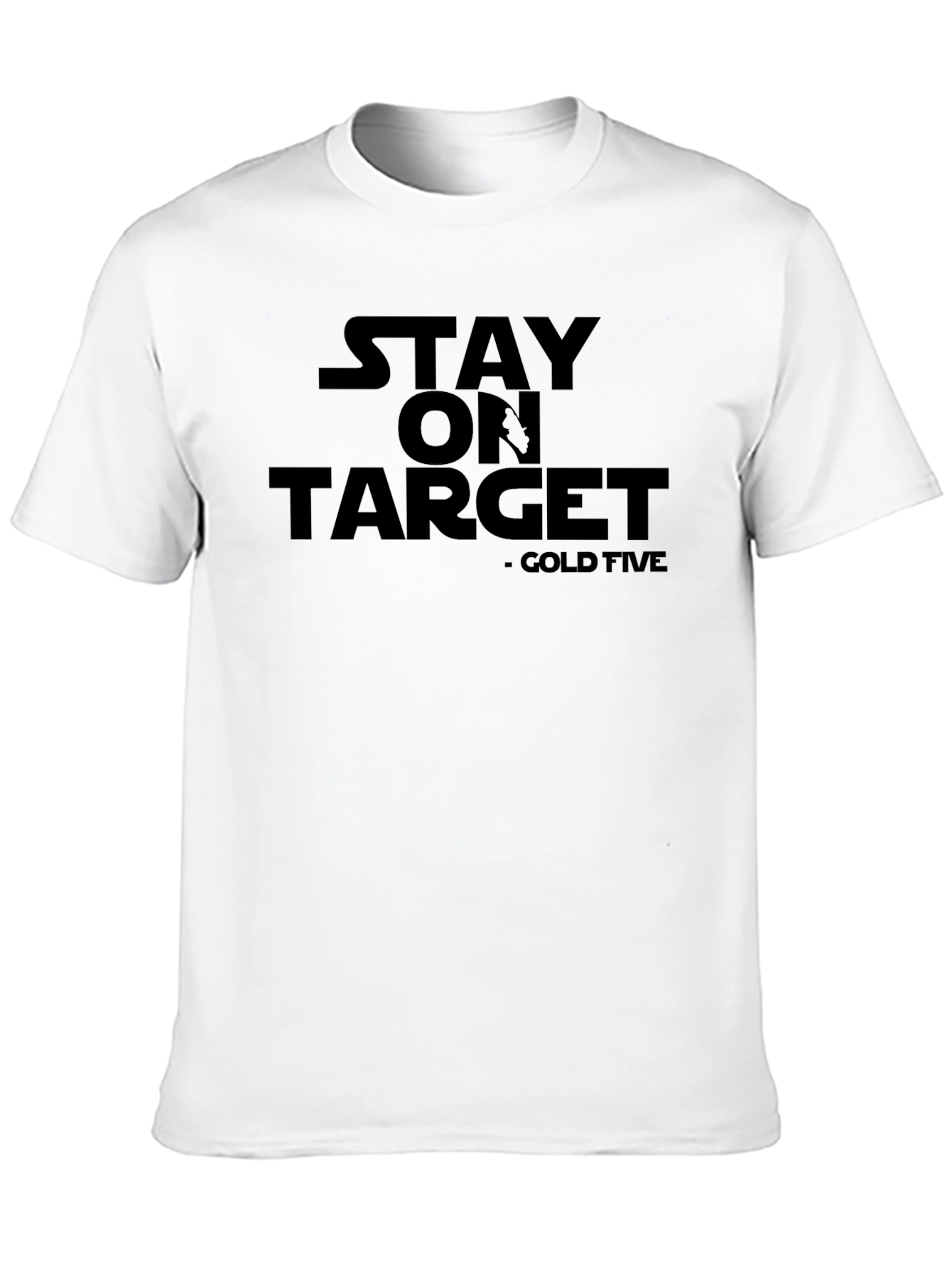Black Stay On Target T-Shirt view 10