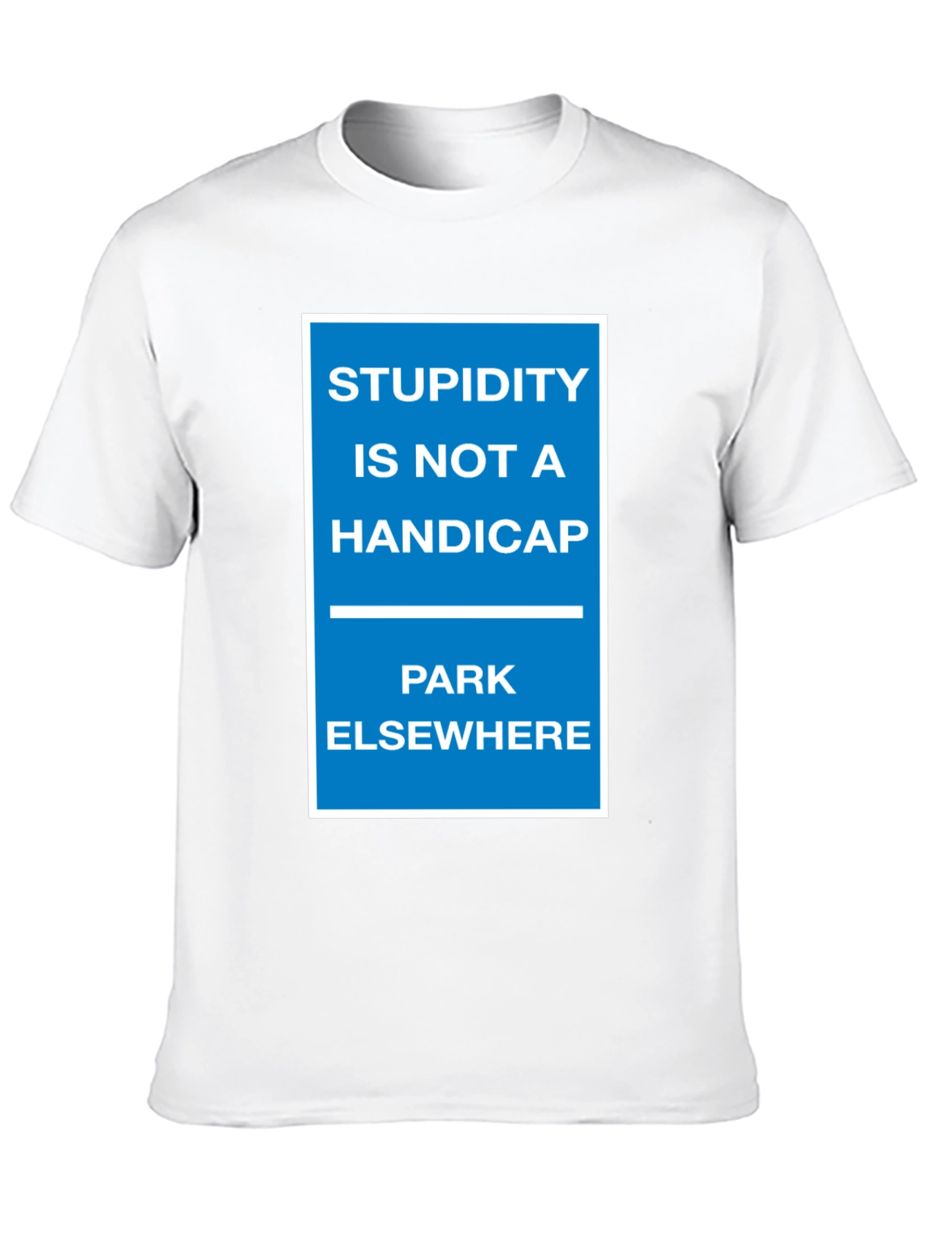 Black Stupidity Is Not a Handicap Graphic Tee view 10