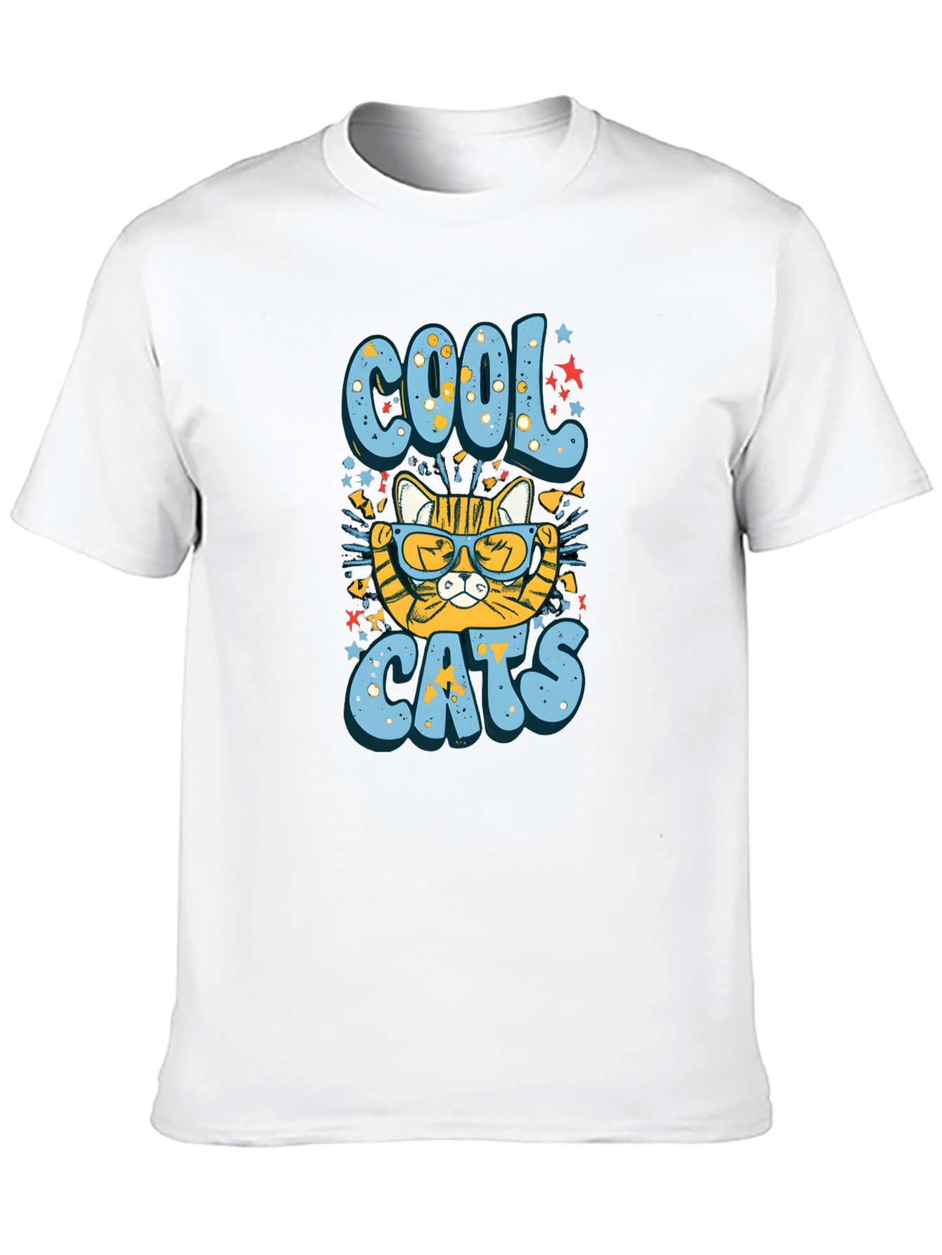 Black Cool Cats T-Shirt view 10