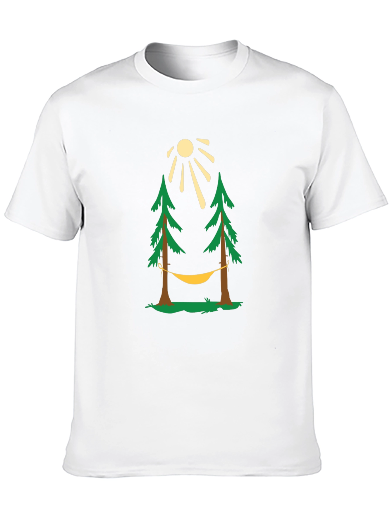 Black Hammock Camping T-Shirt: Relax in Style! view 10