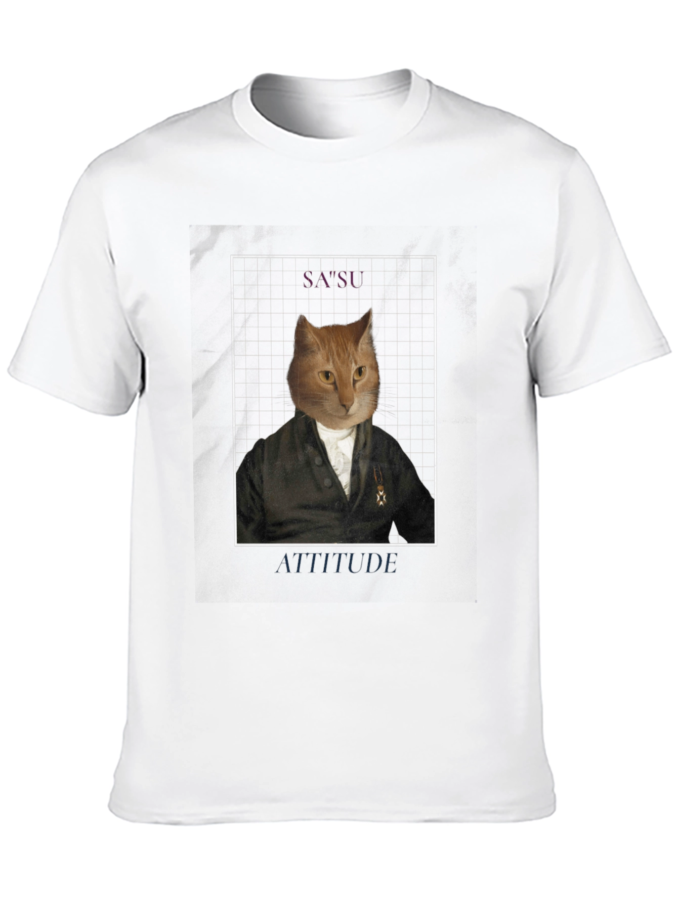 Black Satsu Attitude Cat T-Shirt view 10