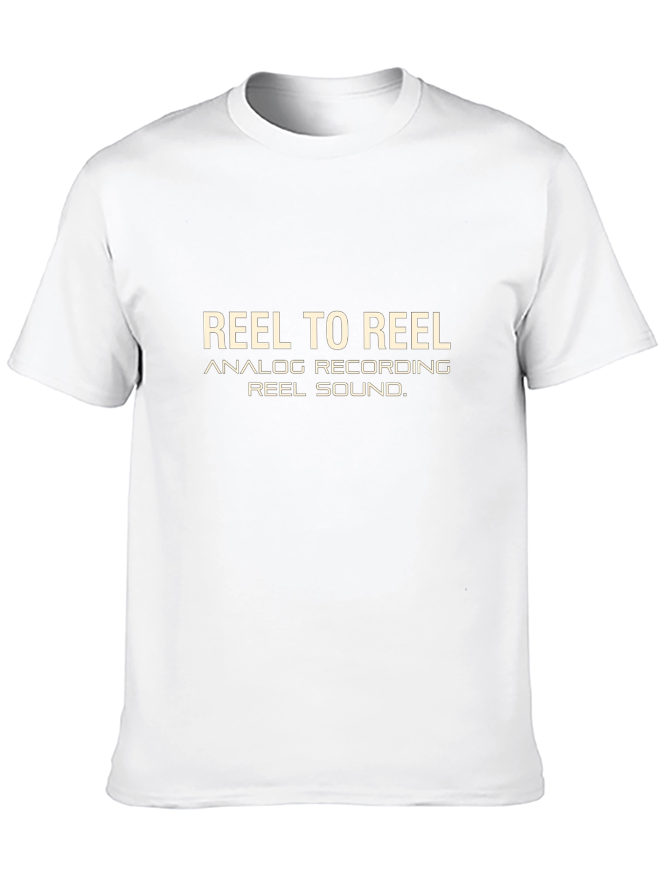 Black Reel to Reel Analog Recording Black T-Shirt view 10