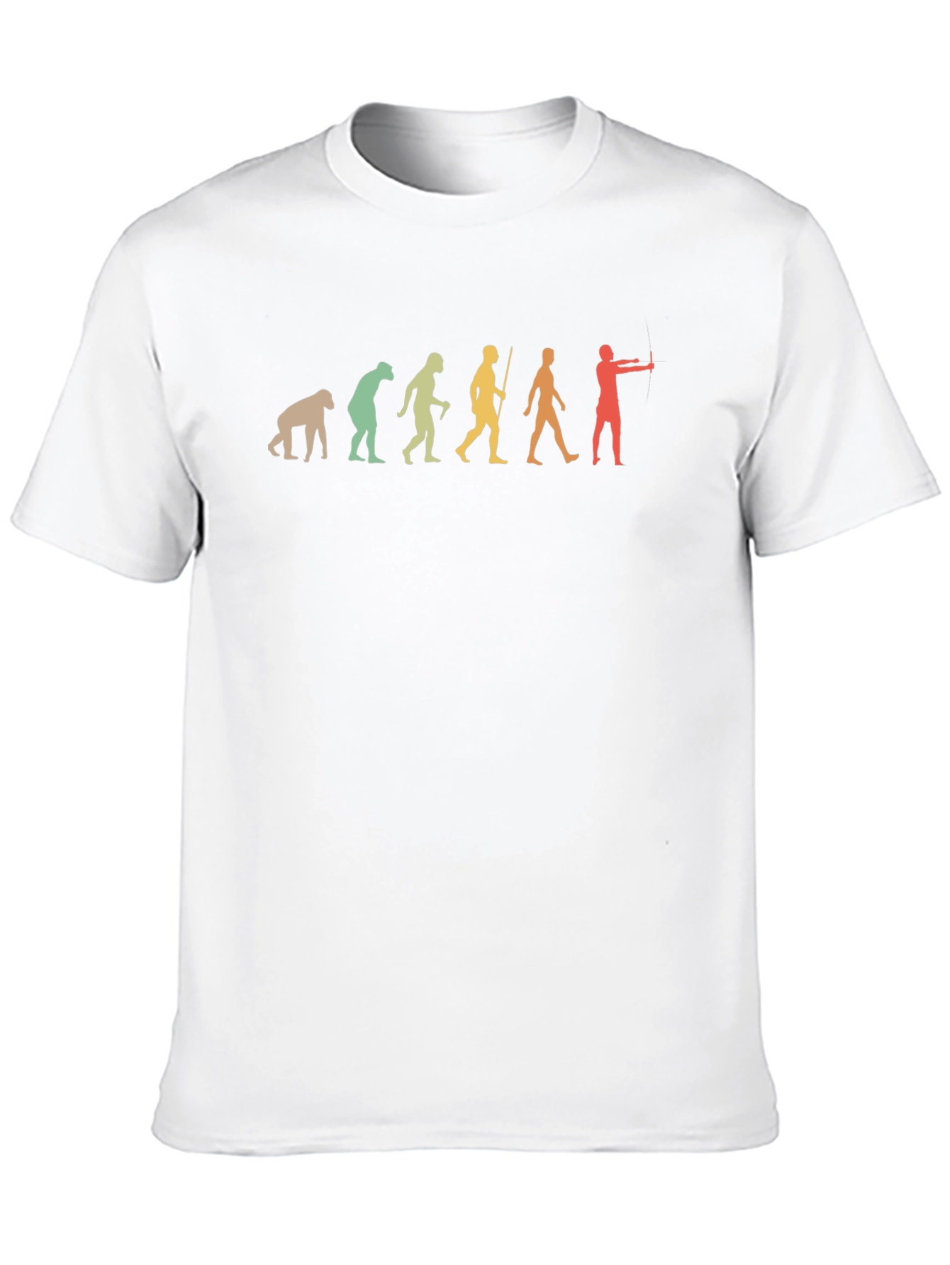 Black Evolution of Archery T-Shirt - Fun & Unique Design view 10