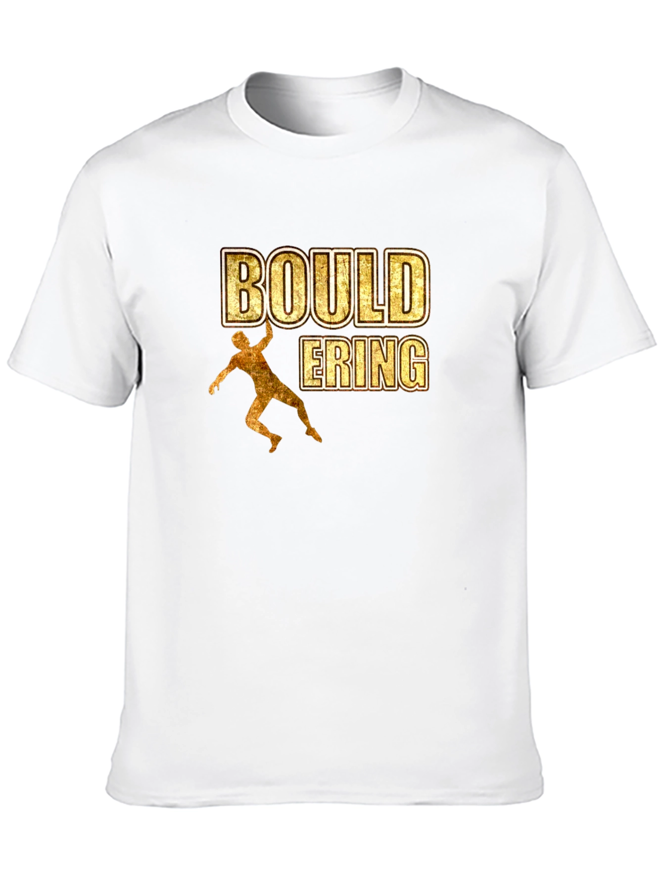 Black Bouldering T-Shirt - Rock Climbing Design view 10