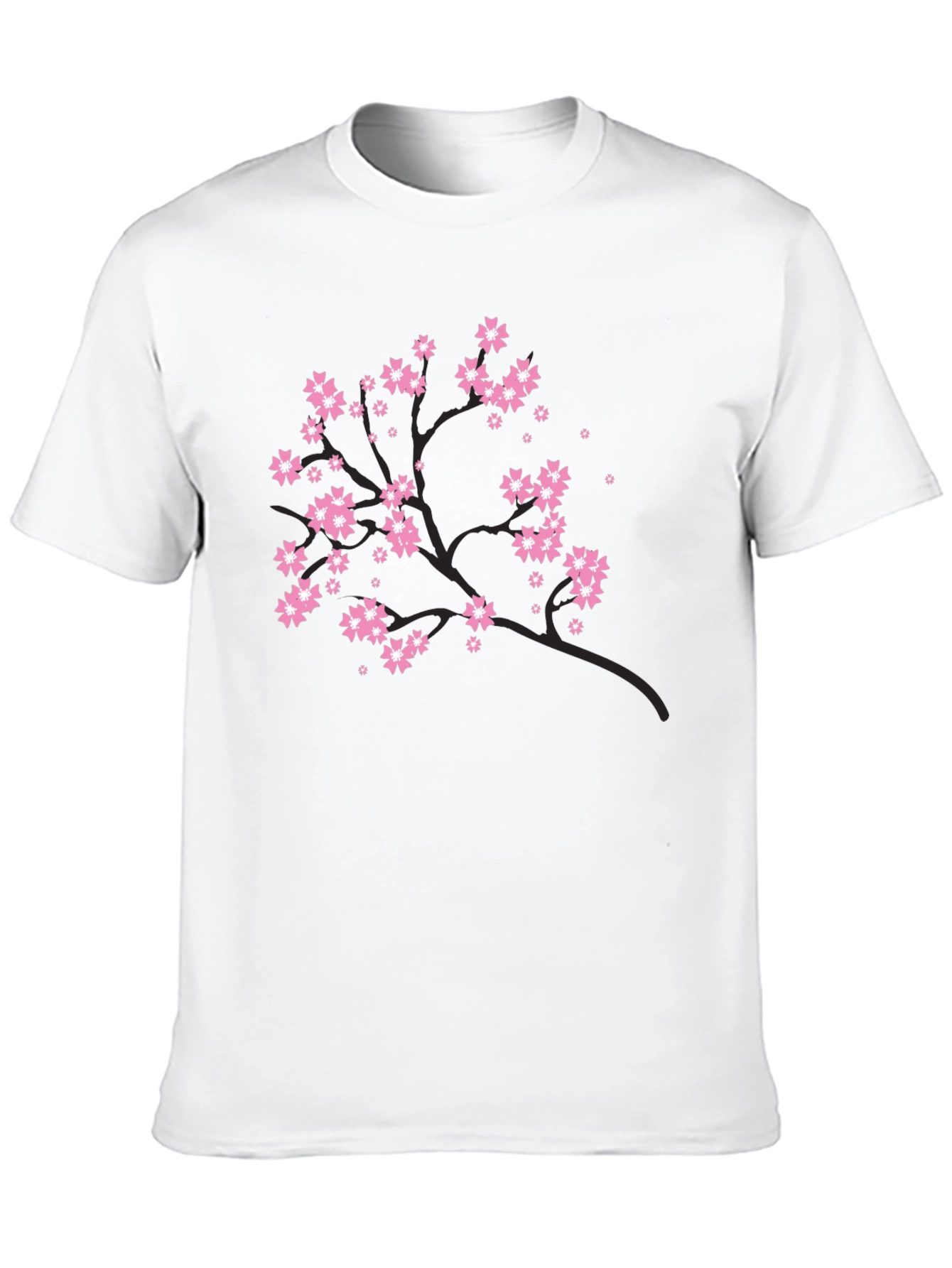 Black Blossom Tree Graphic Tee - Black view 10