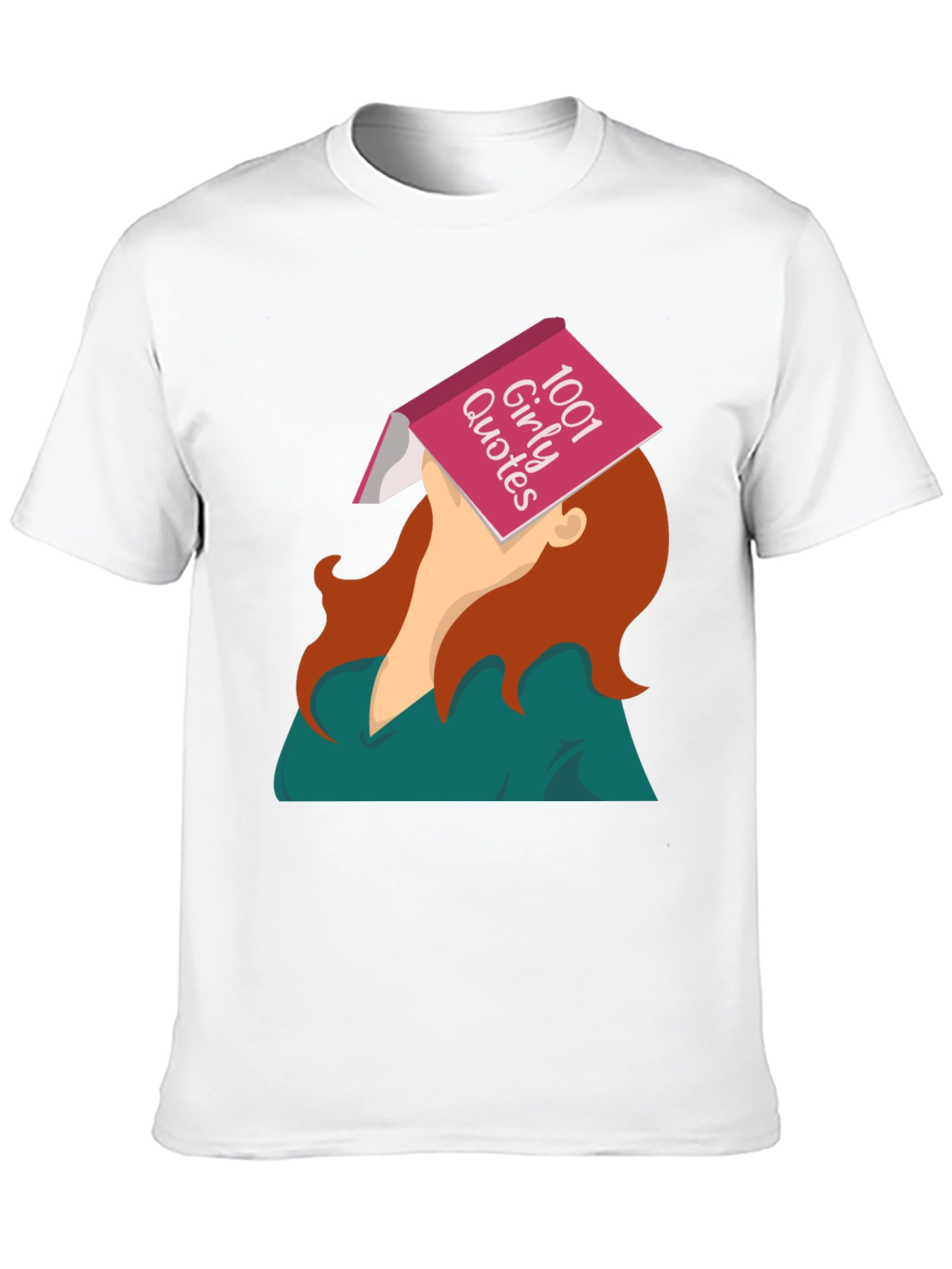 Black 1001 Girly Quotes Graphic Tee - Unisex view 10