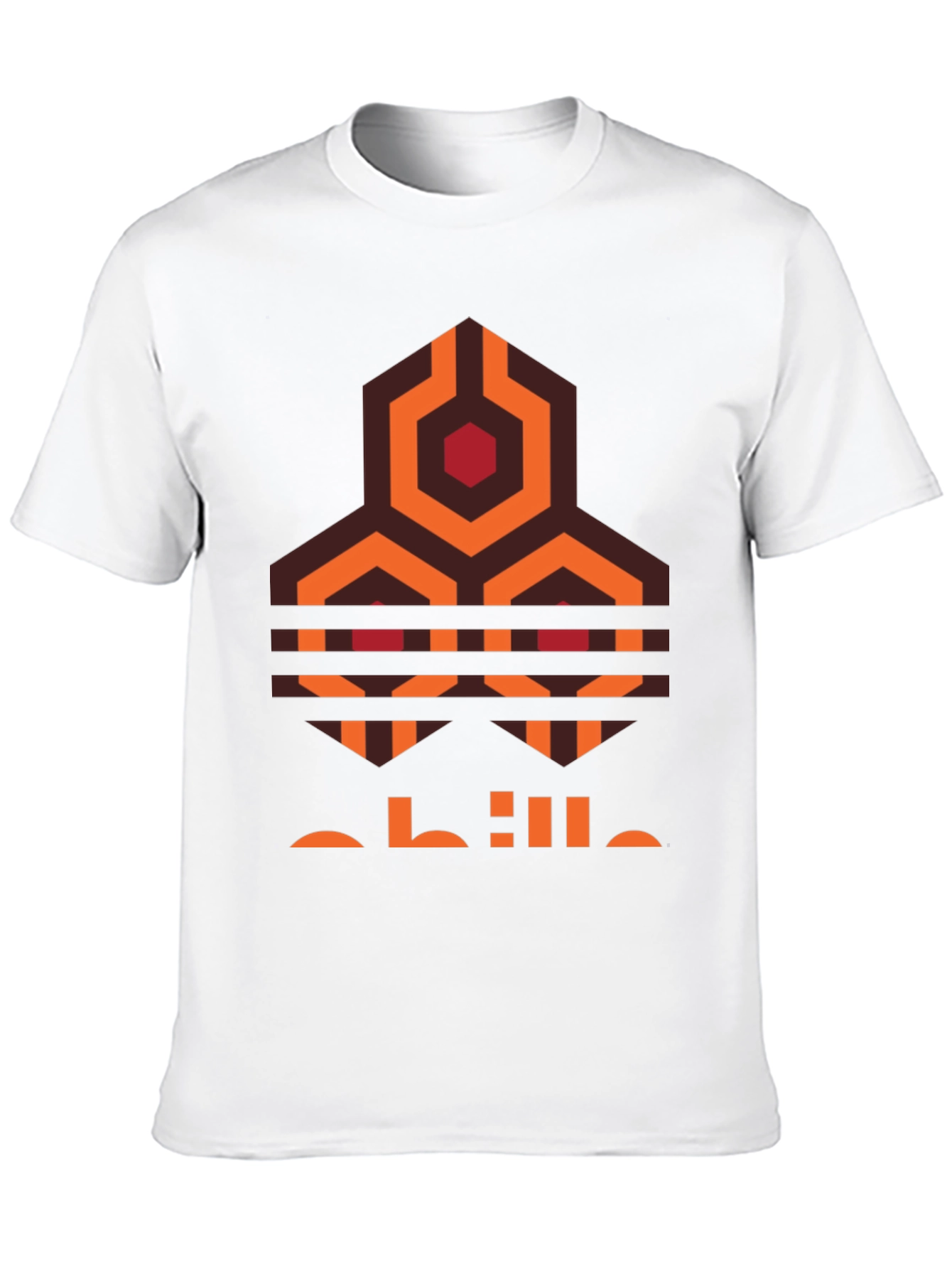 Black The Shining Carpet Pattern Graphic T-Shirt view 10