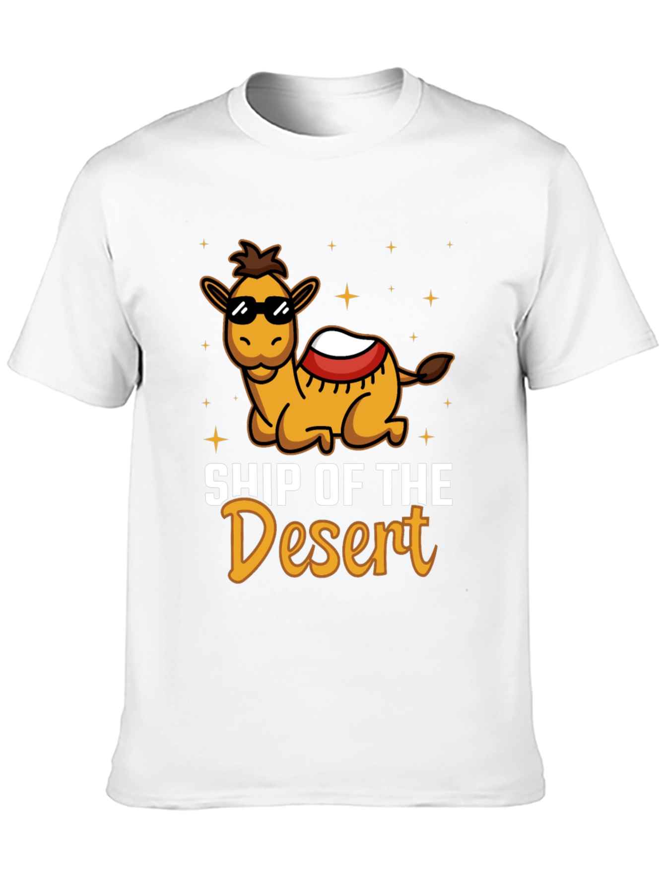 Black Cool Camel "Ship of the Desert" Graphic Tee view 10