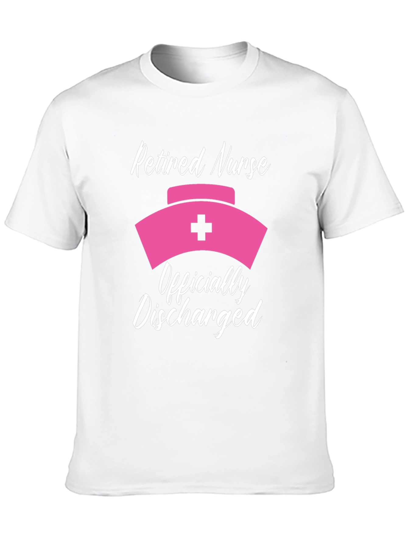 Black Retired Nurse Officially Discharged T-Shirt view 10