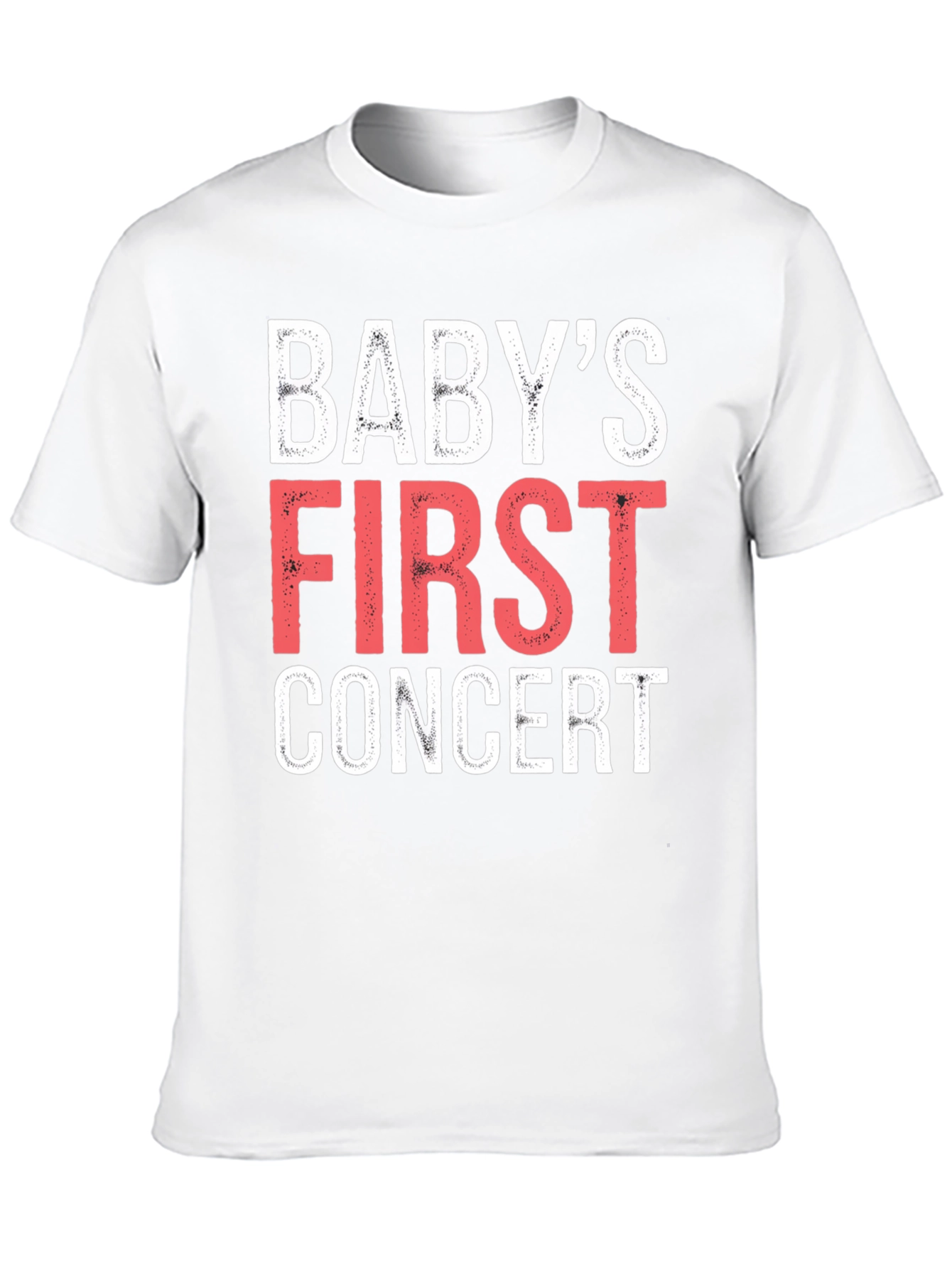 Black Baby's First Concert Black T-Shirt view 10