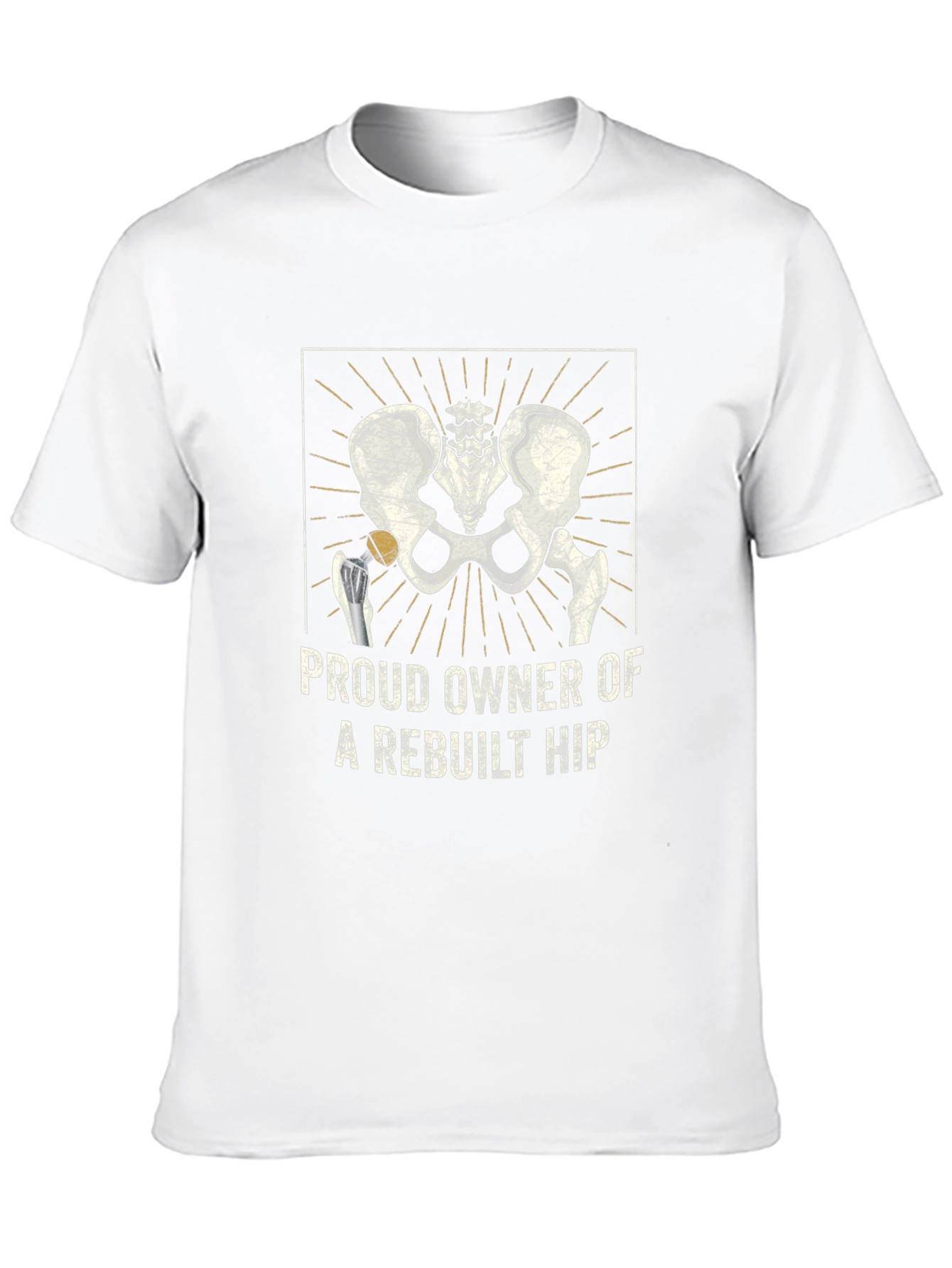 Black Proud Rebuilt Hip Owner T-Shirt view 10