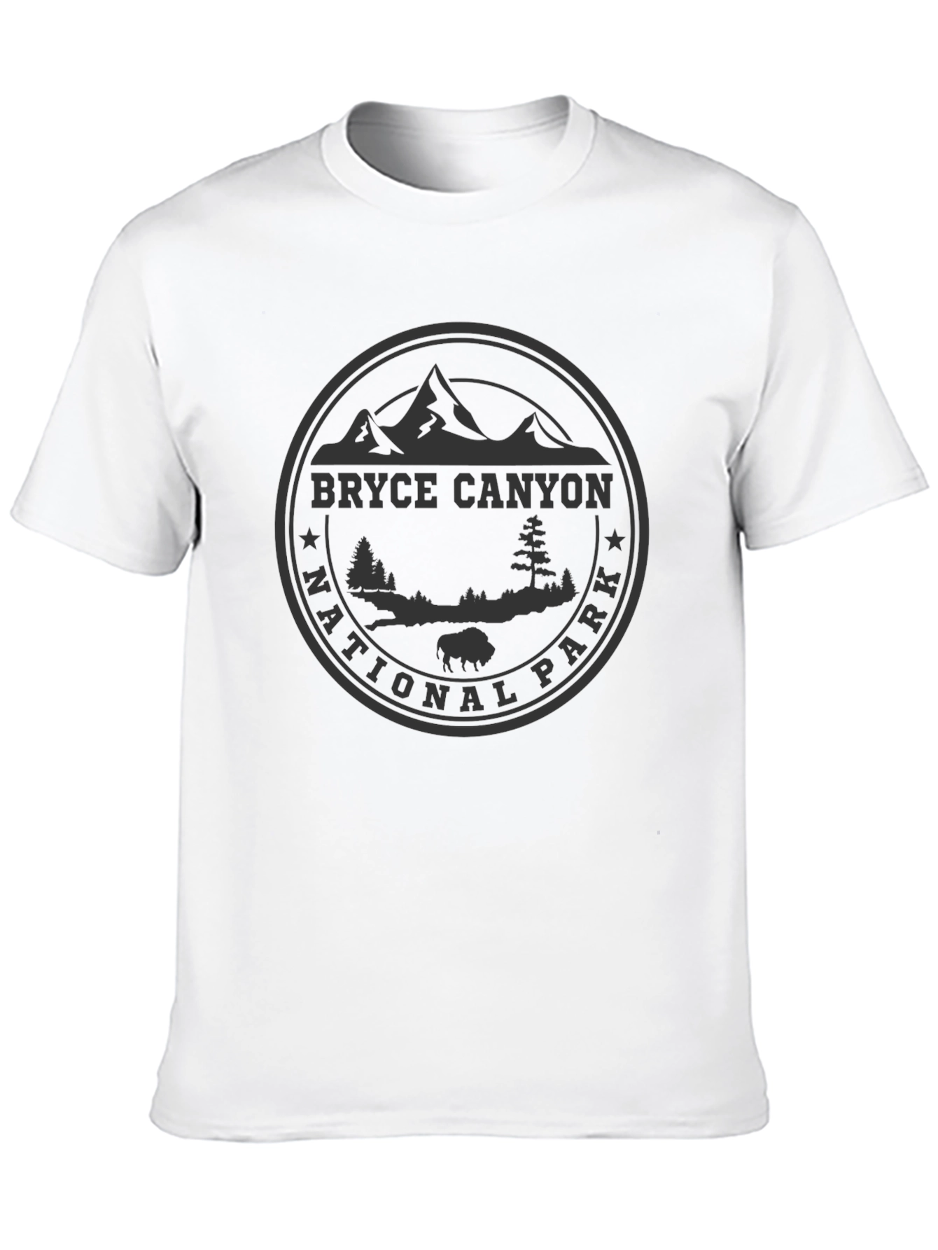 Black Bryce Canyon National Park Black T-Shirt view 10