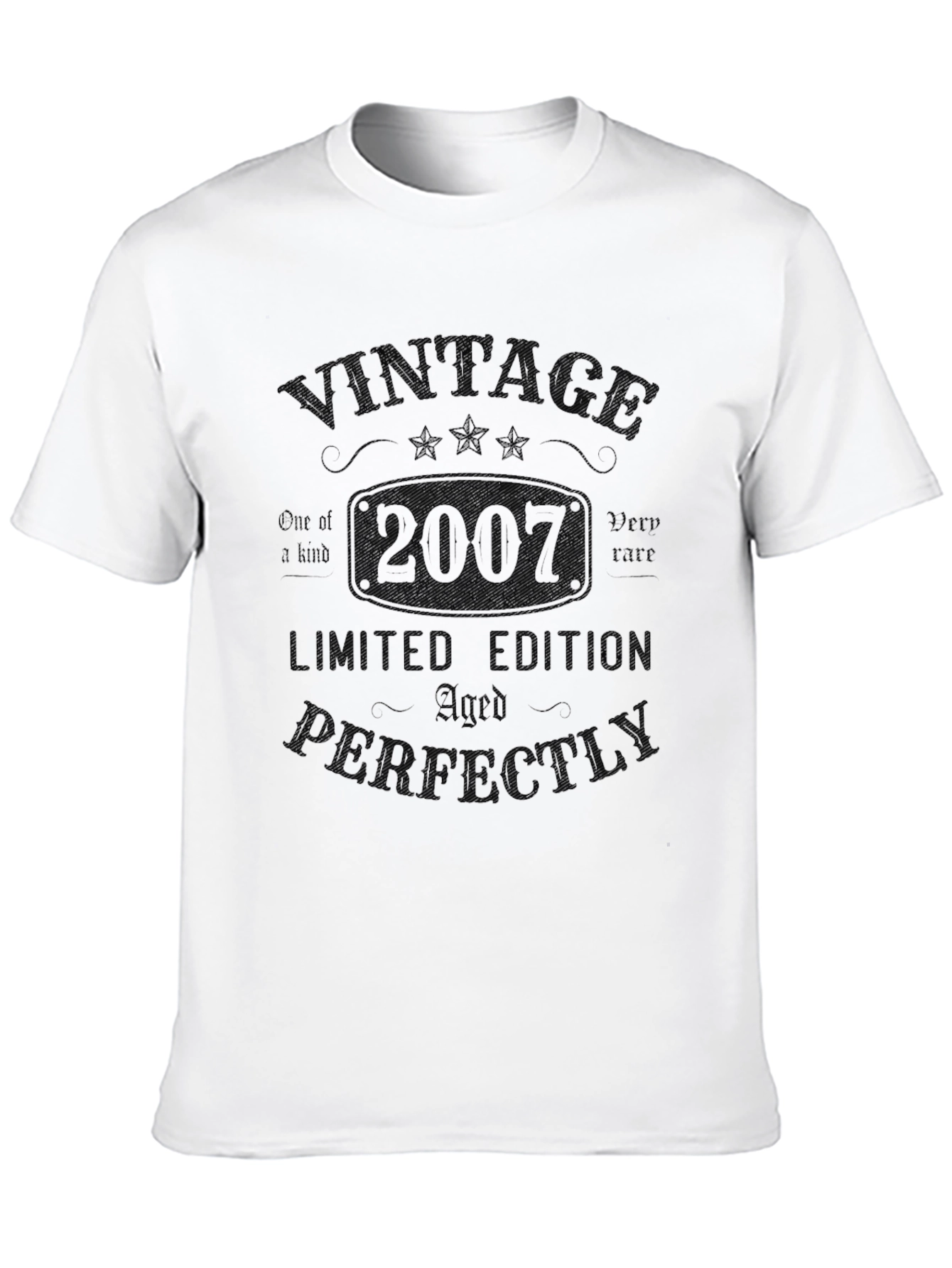 Black Vintage 2007 Limited Edition Aged Perfectly T-Shirt view 10