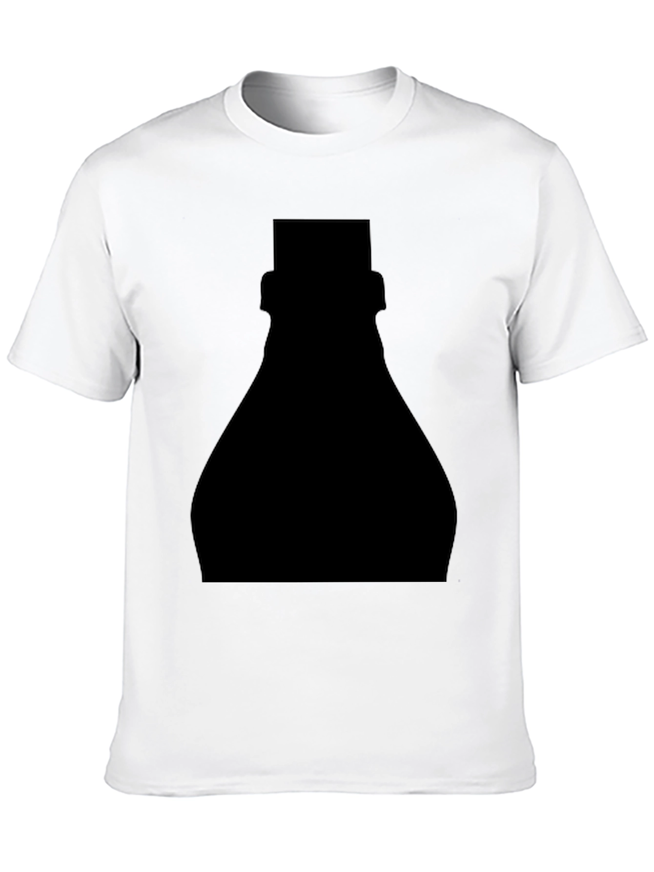 Black Mystery Silhouette Graphic Tee - Black view 10