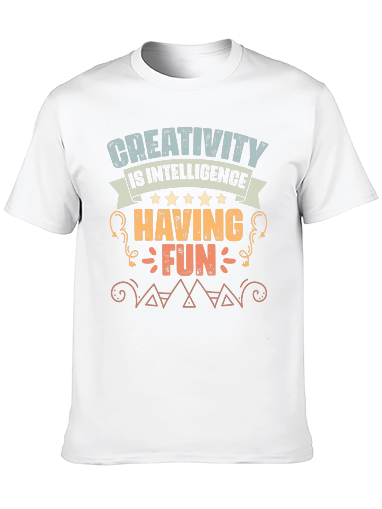 Black Creativity is Intelligence Graphic T-Shirt view 10