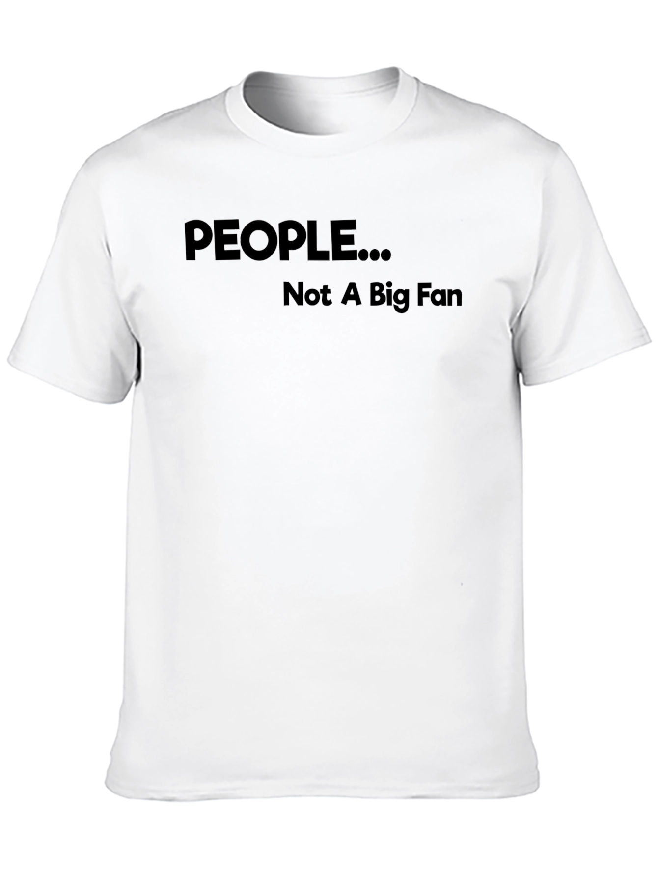 Black People... Not a Big Fan Graphic T-Shirt view 10