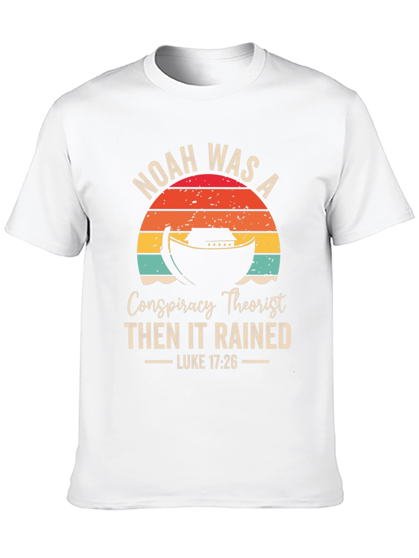 Black Noah's Ark Conspiracy T-Shirt view 10