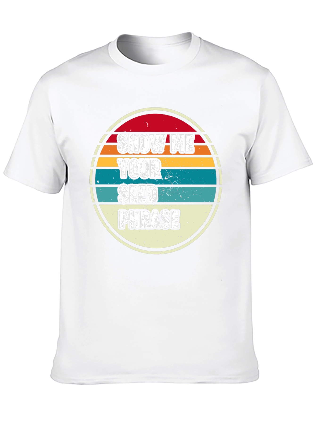 Black Show Me Your Seed Phrase Graphic Tee view 10