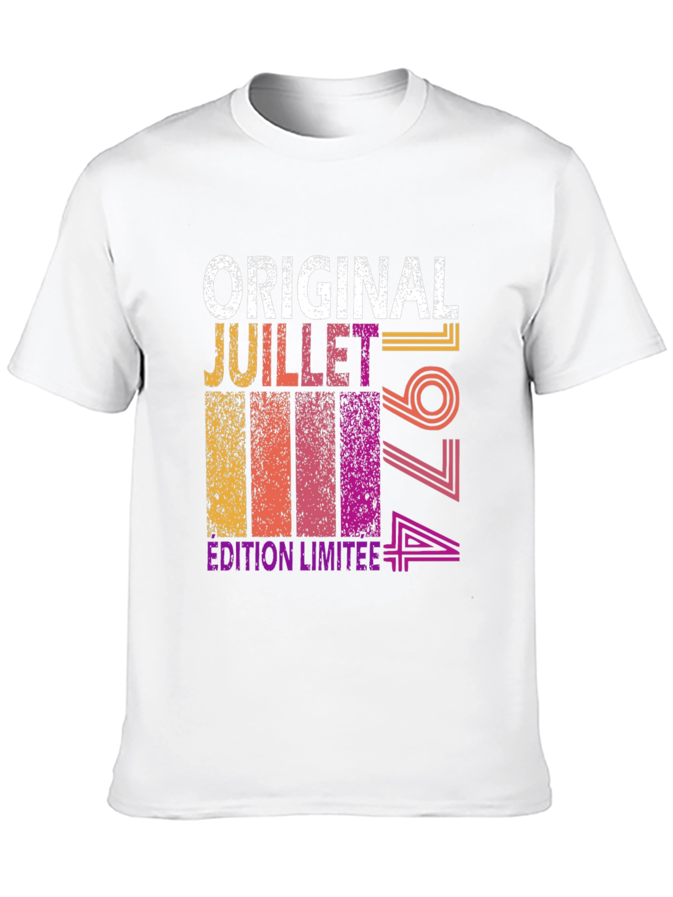 Black Original Juillet 1974 Limited Edition Tee view 10