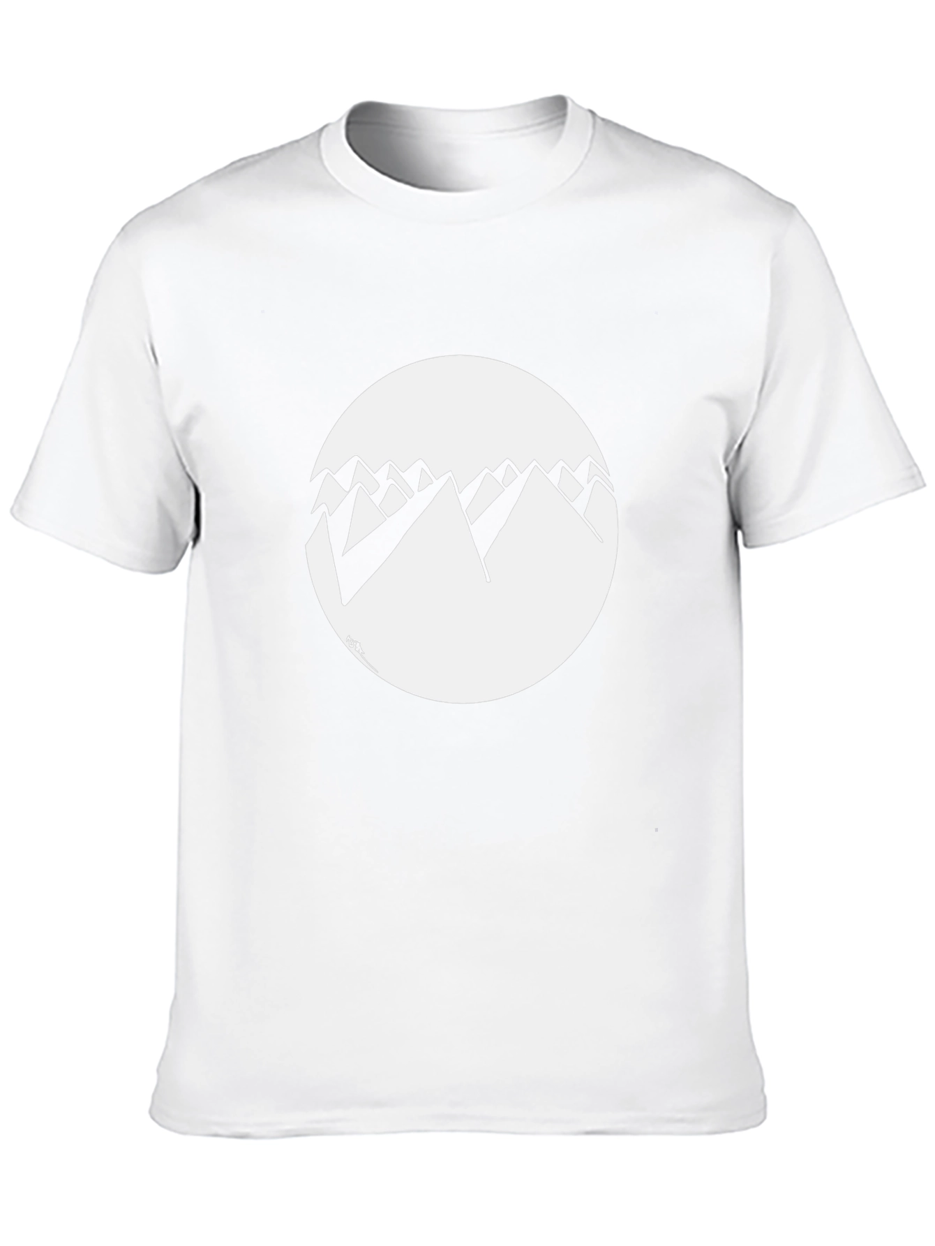 Black Mountain Graphic T-Shirt - Casual Style view 10