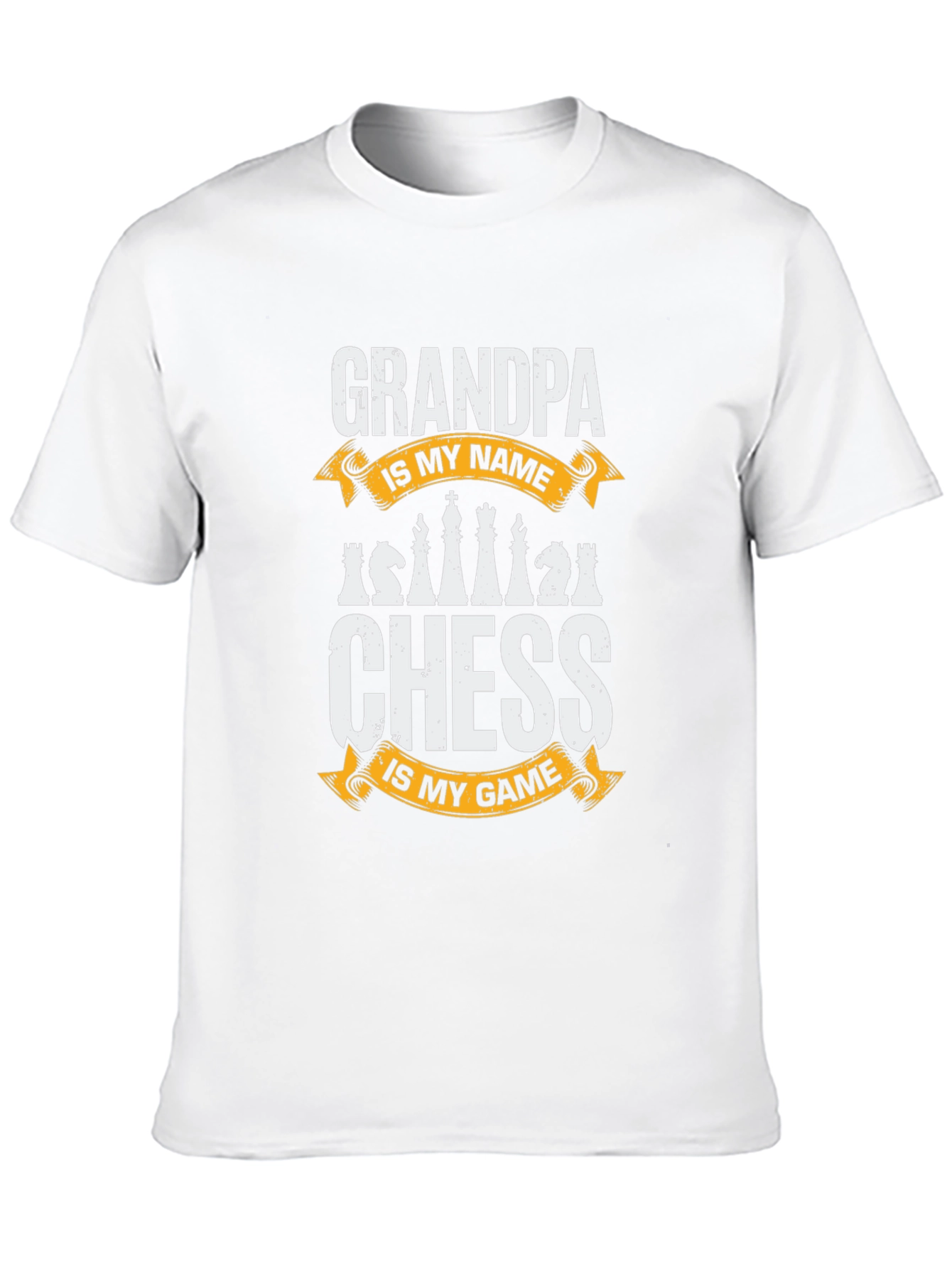 Black Grandpa Chess T-Shirt: Is My Name Is My Game view 10