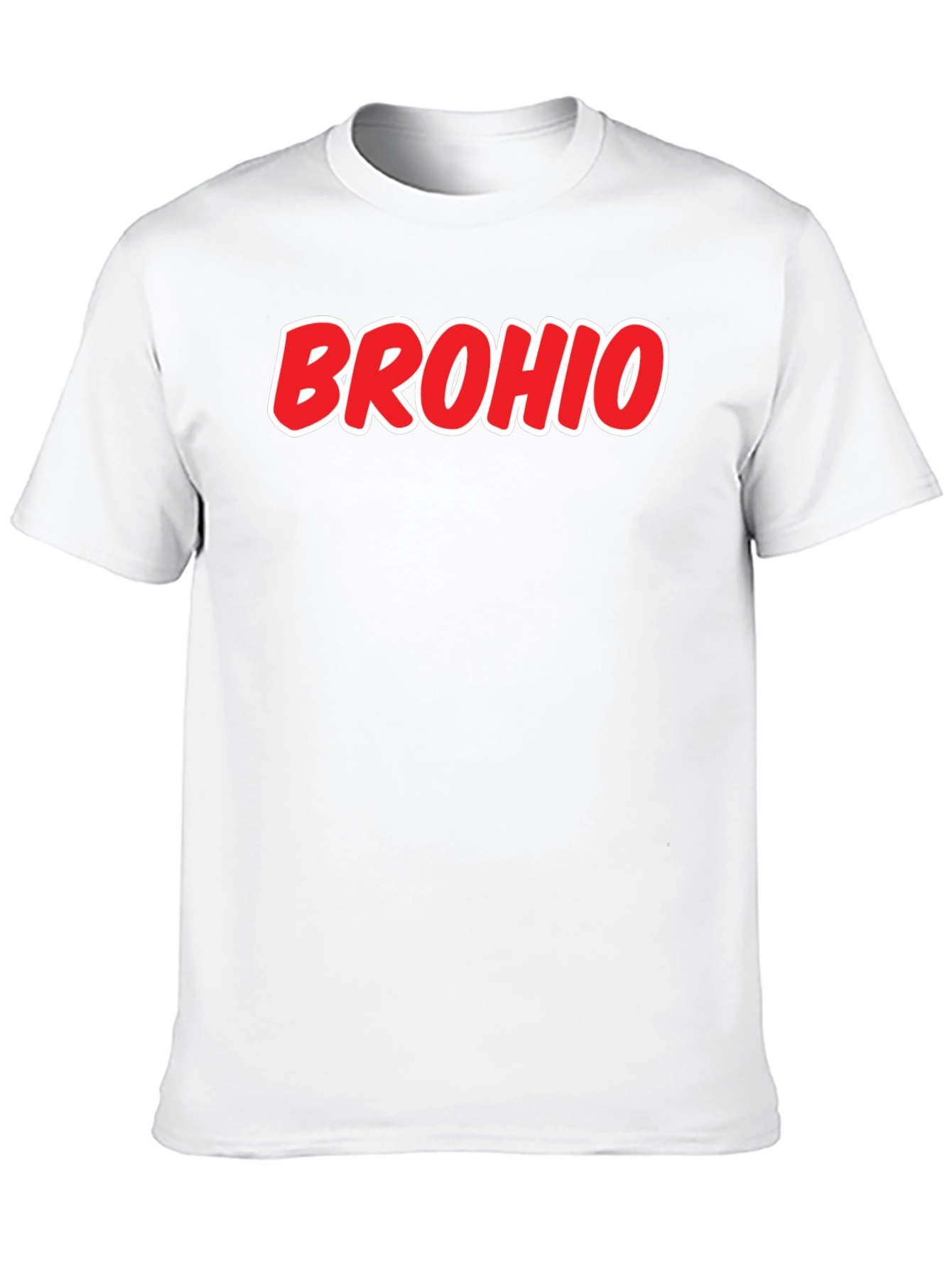 Black Brohio T-Shirt - Novelty Graphic Tee view 10