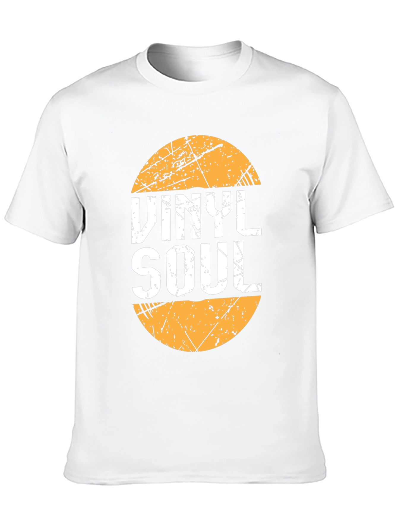 Black Vinyl Soul Graphic T-Shirt - Retro Music Tee view 10