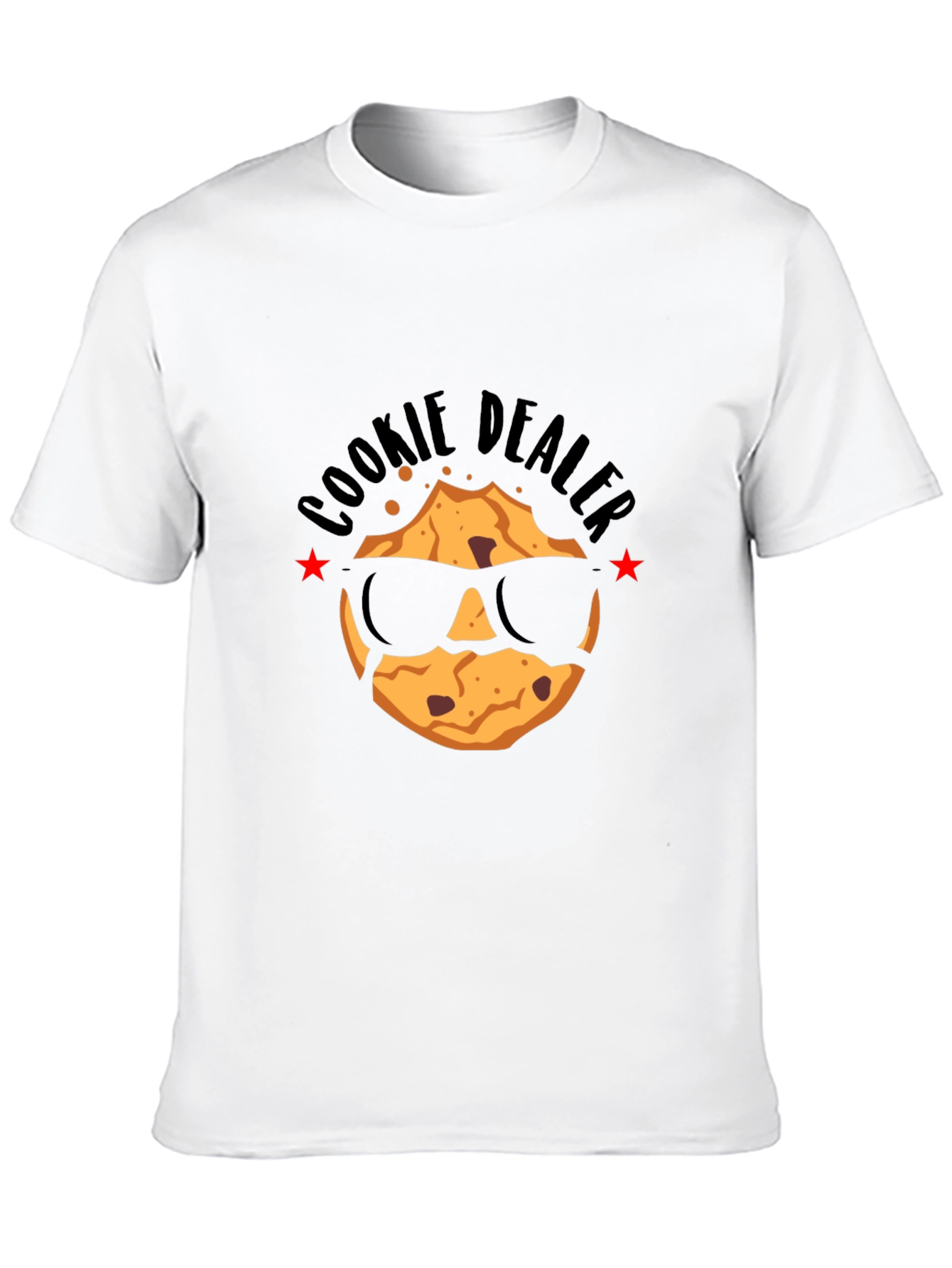 Black Cookie Dealer Graphic T-Shirt - Cool & Unique Design view 10