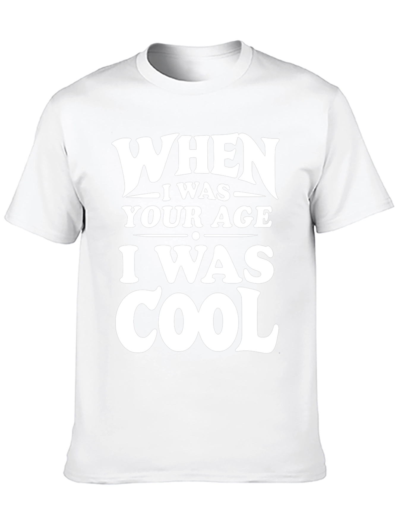 Black Funny 'When I Was Your Age' Graphic Tee view 10