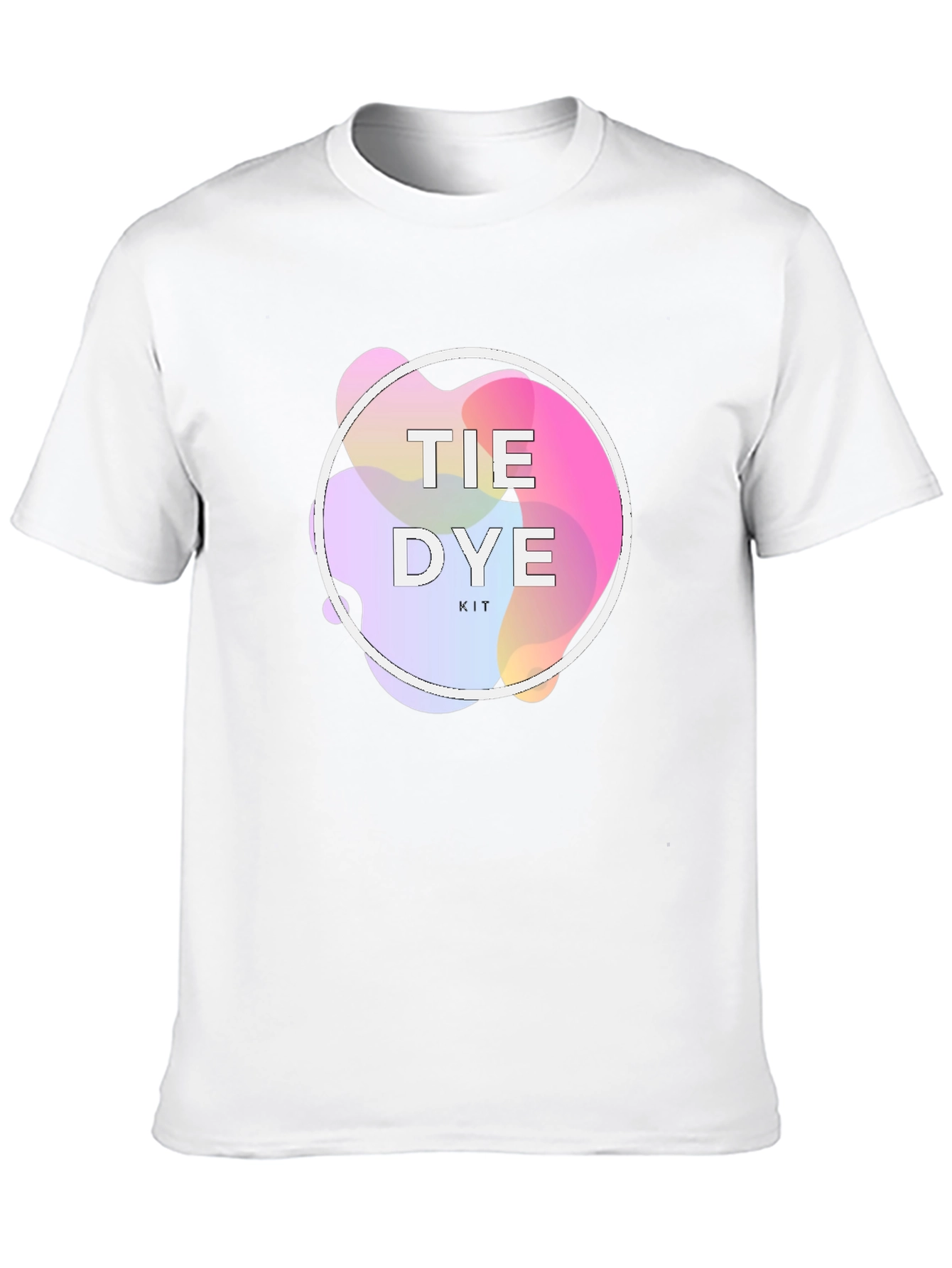 Black Tie Dye Kit T-Shirt - Trendy DIY Fashion view 10