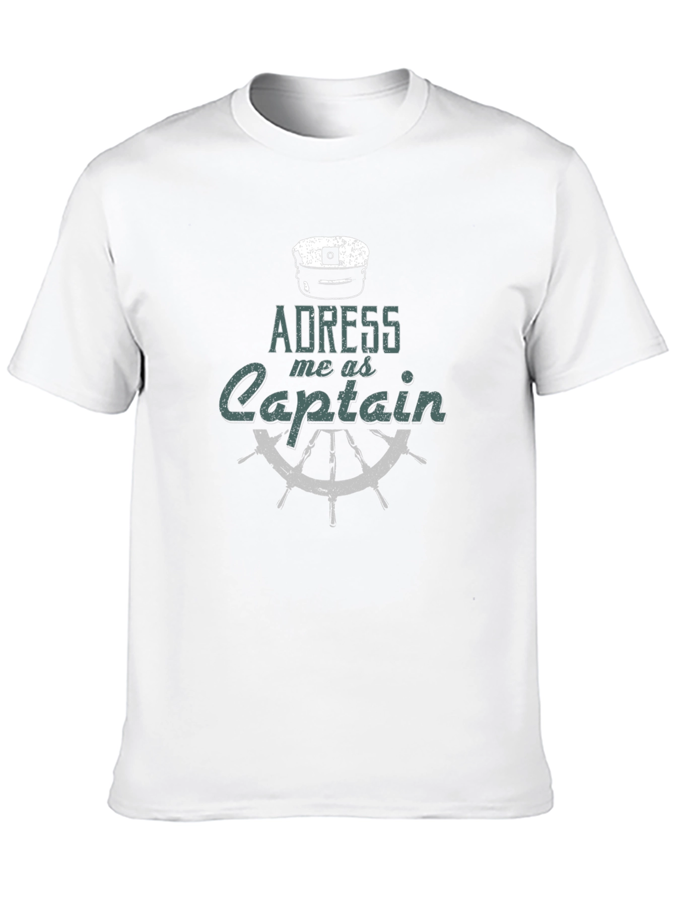 Address Me As Captain T-Shirt - 10