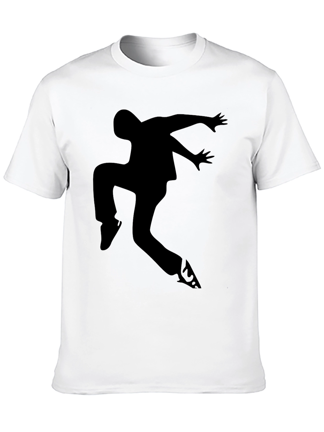 Black Black Dancer Silhouette Graphic Tee view 10