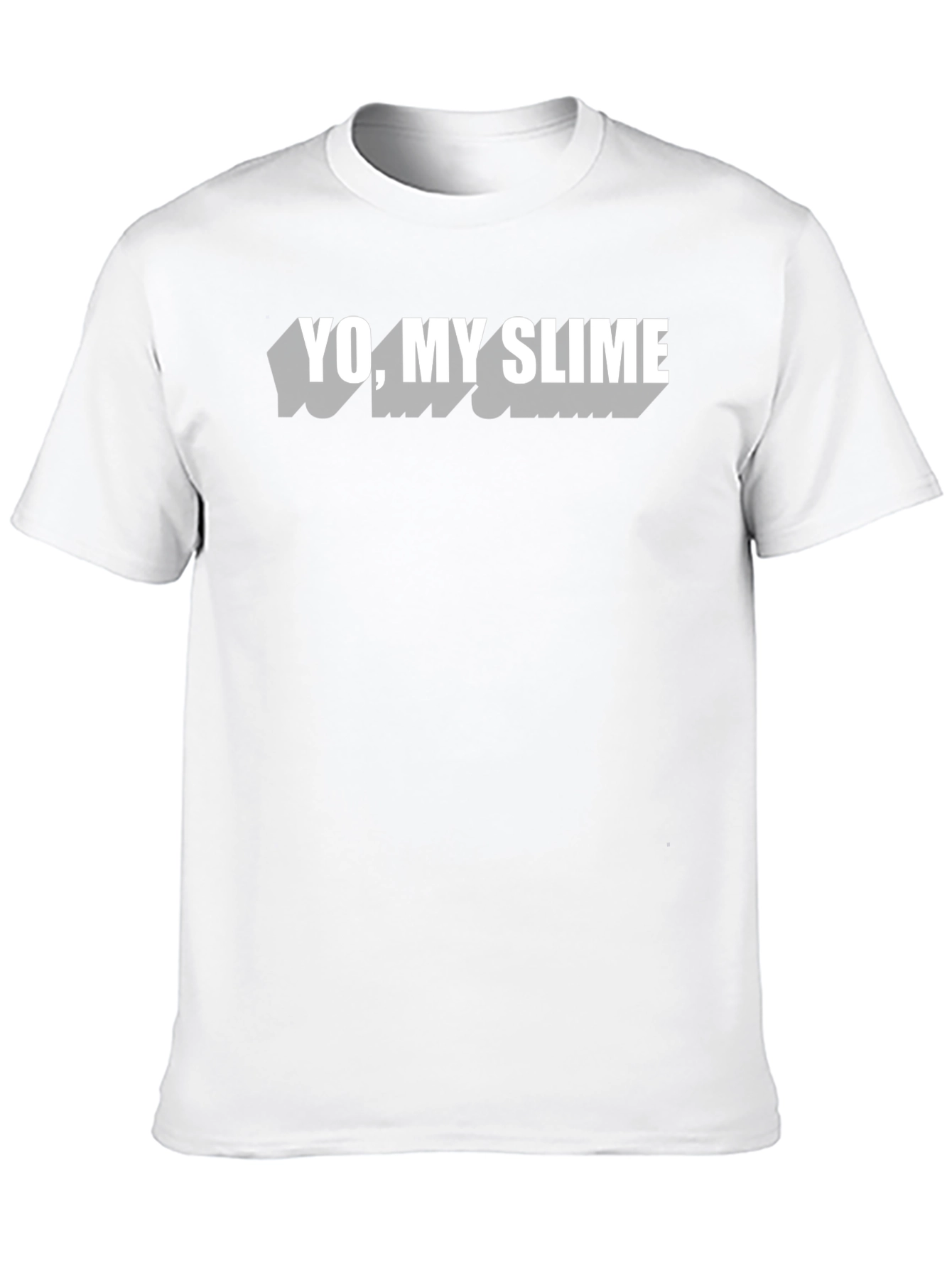 Black Yo, My Slime Black Graphic Tee view 10