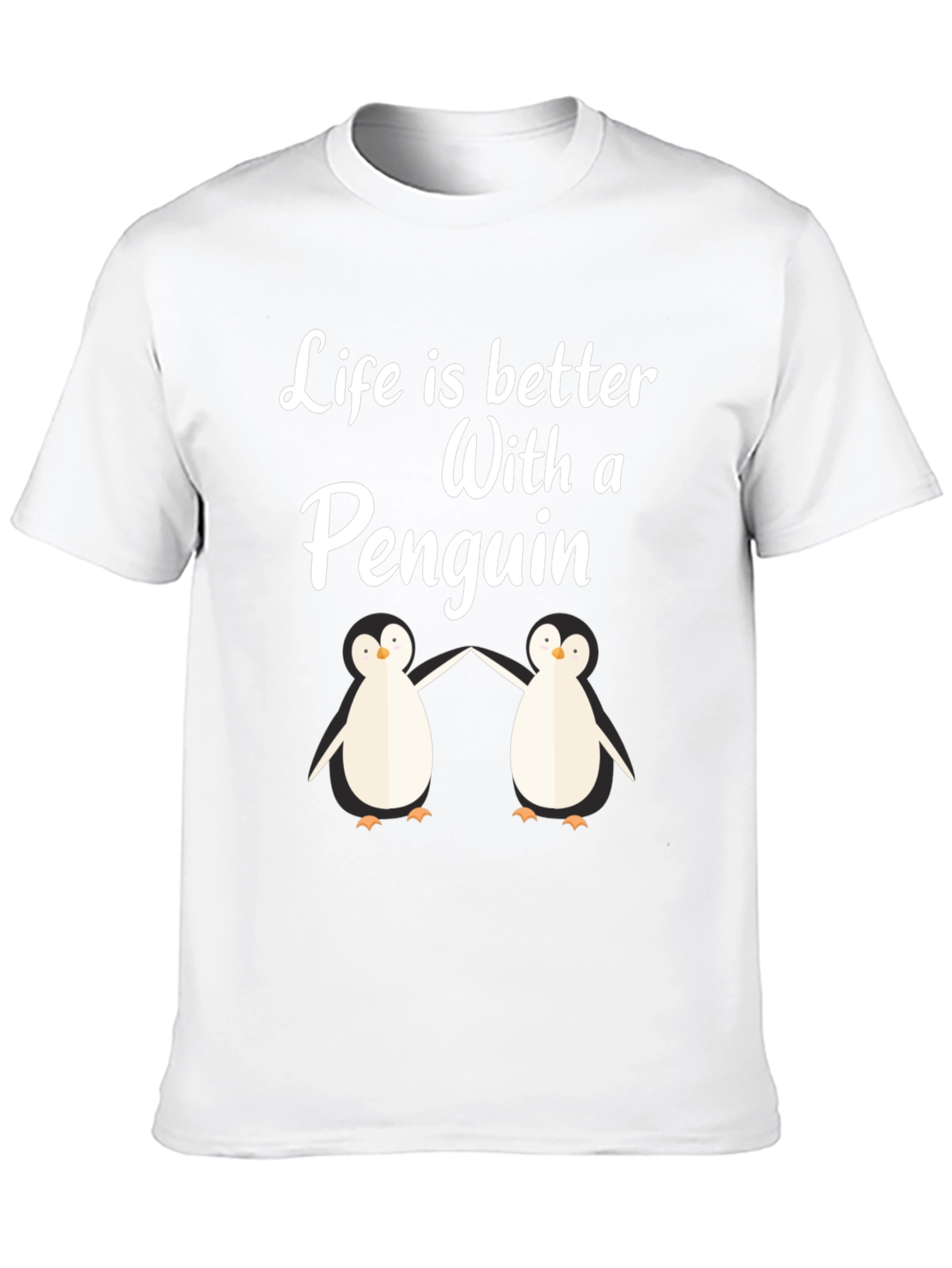 Black Life is Better With a Penguin Graphic T-Shirt view 10