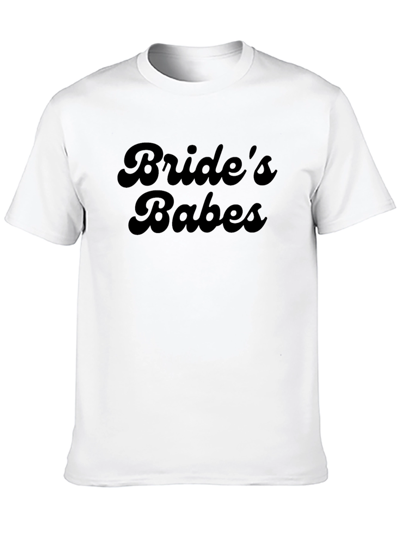 Black Bride's Babes Black Crew Neck T-Shirt view 10