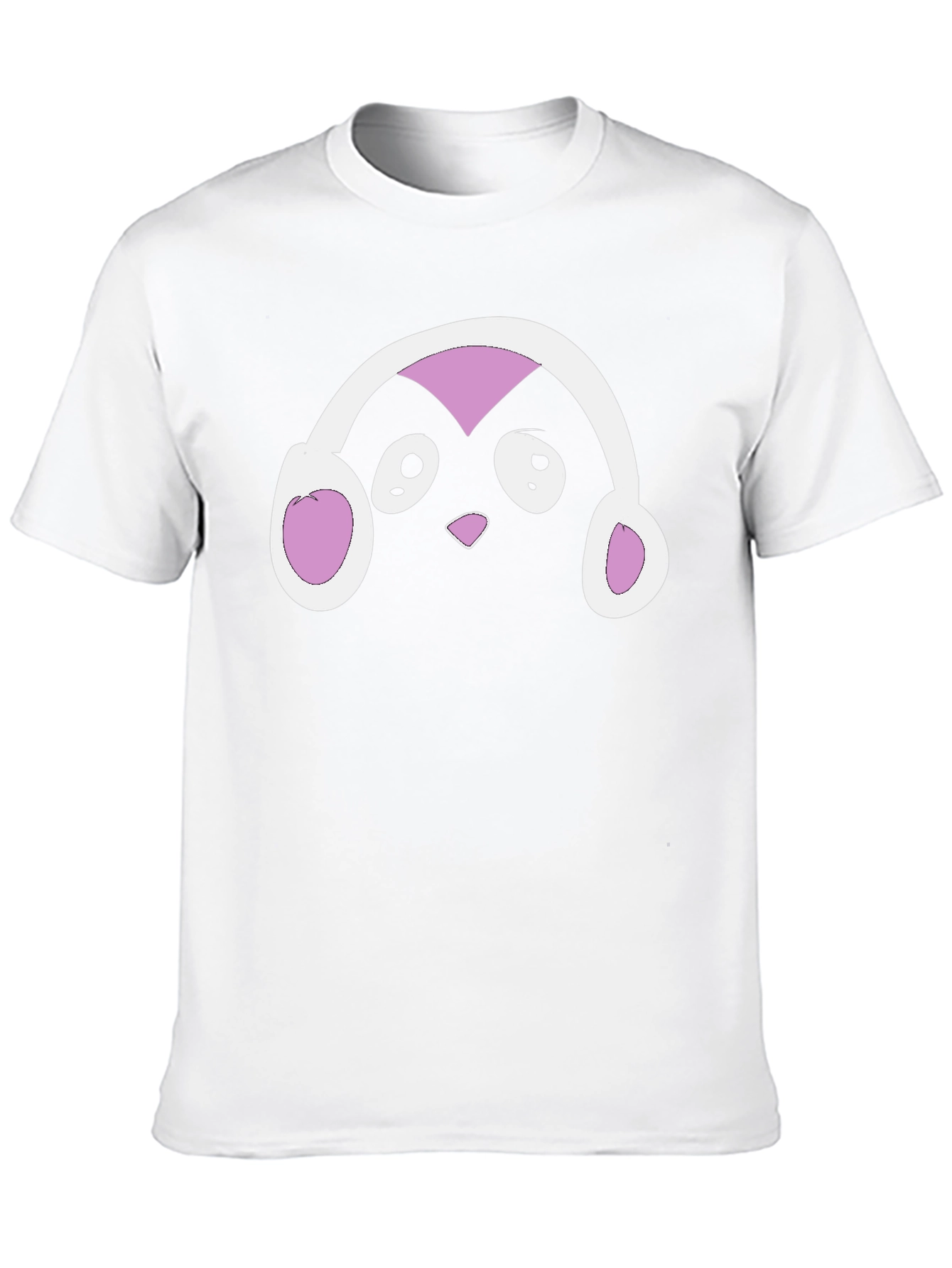 Black Cute Penguin DJ Graphic T-Shirt view 10