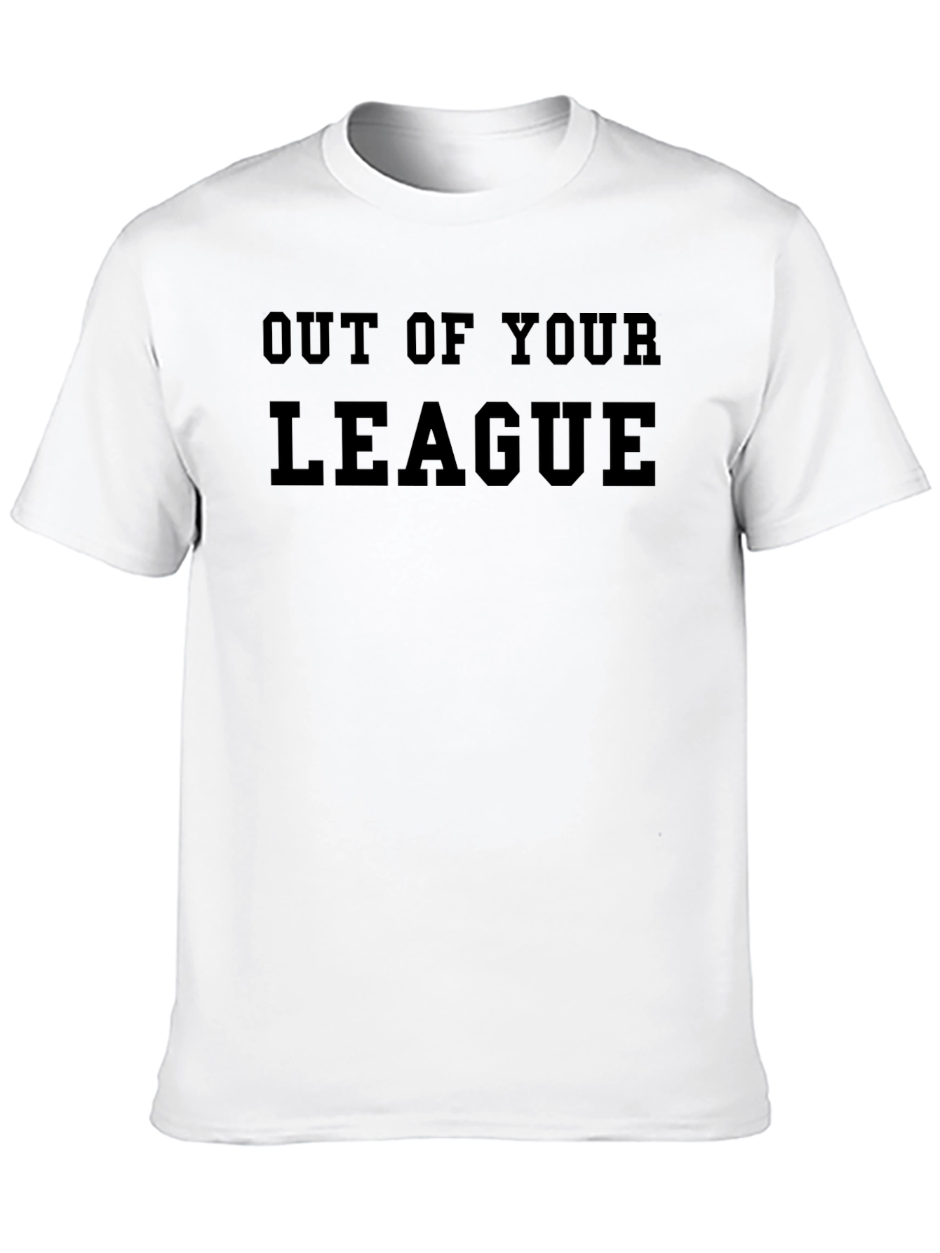 Black Out of Your League Graphic Tee view 10