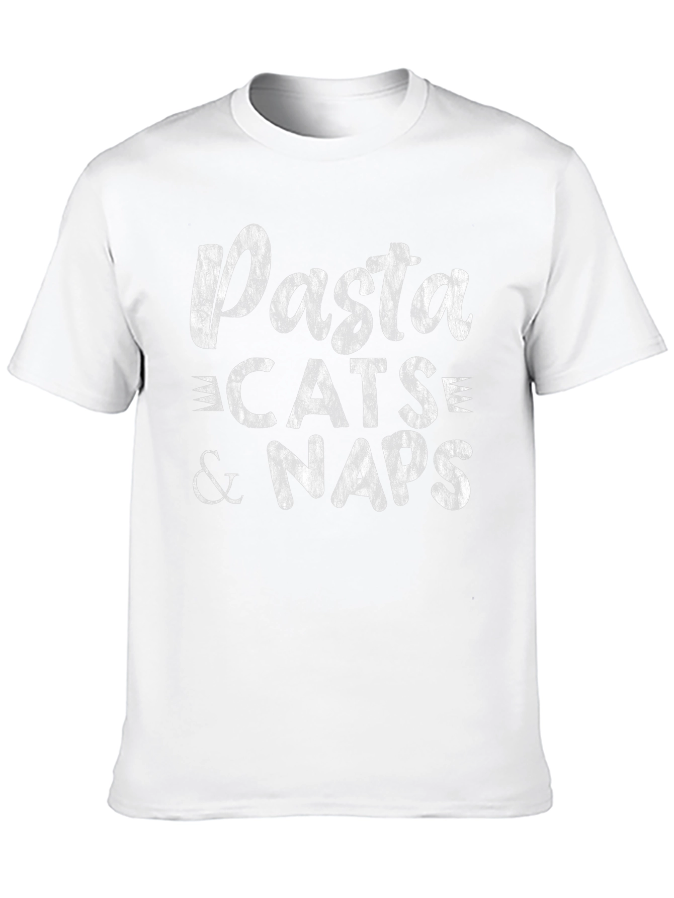 Black Pasta Cats & Naps Graphic Tee view 10
