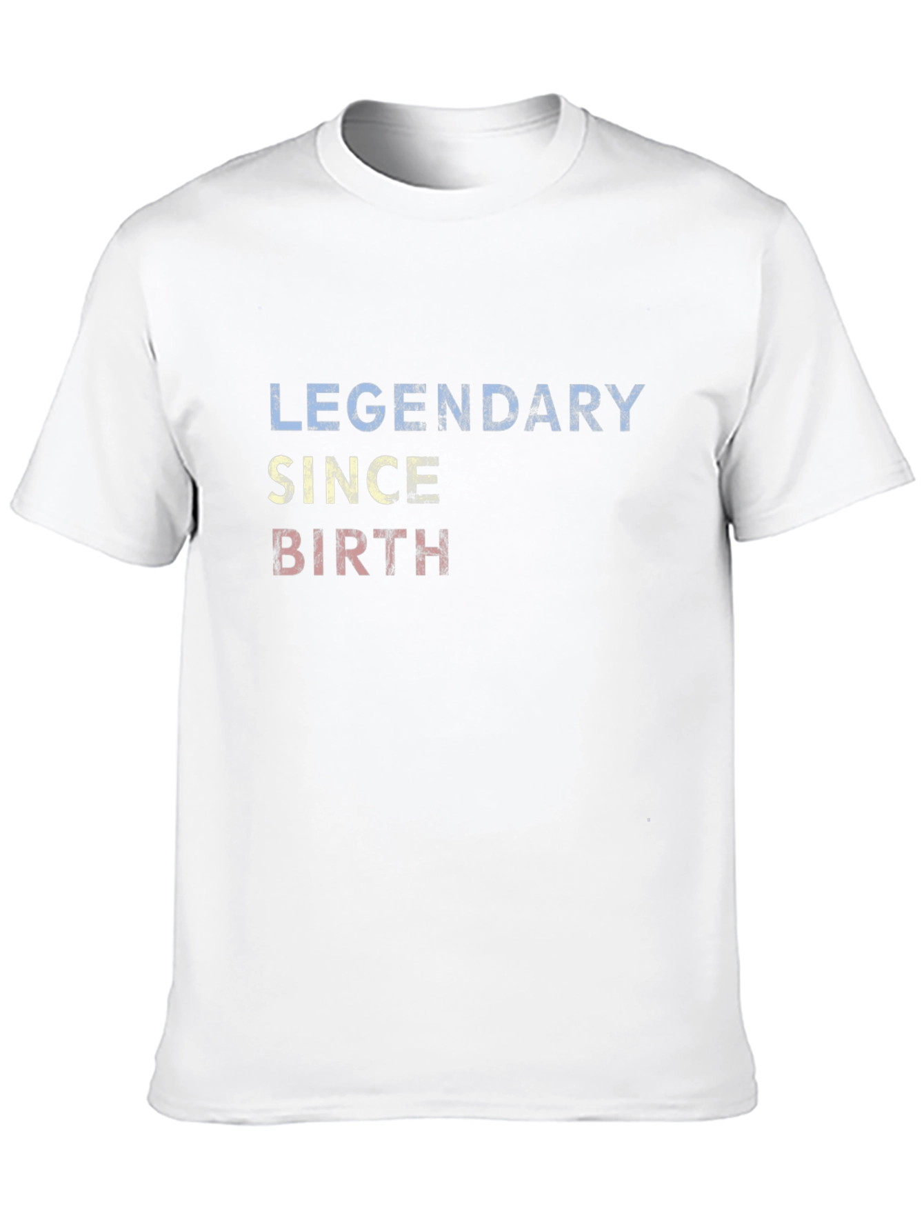 Black Legendary Since Birth Graphic Tee - Black Cotton Blend view 10