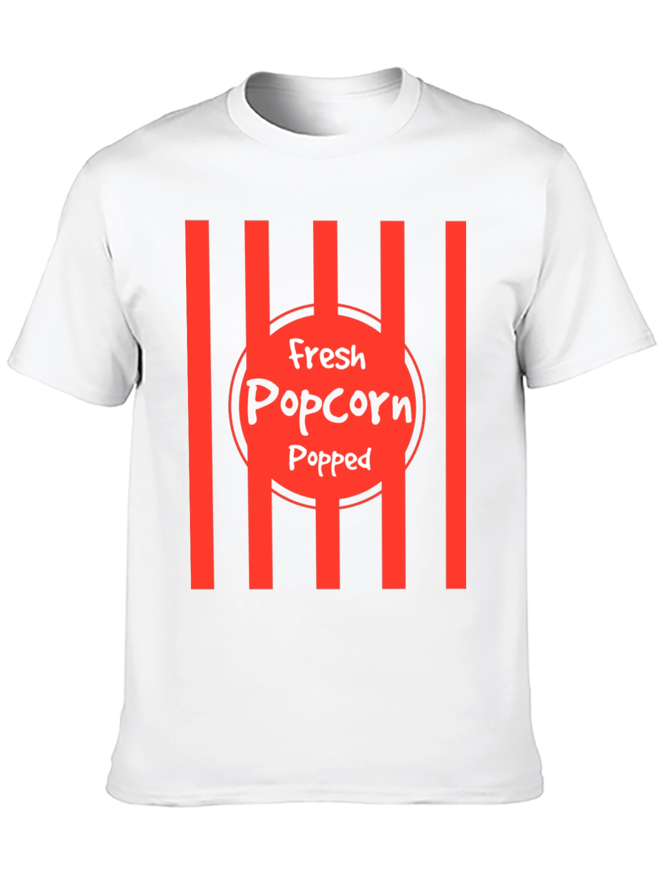 Black Fresh Popped Popcorn Graphic Tee view 10