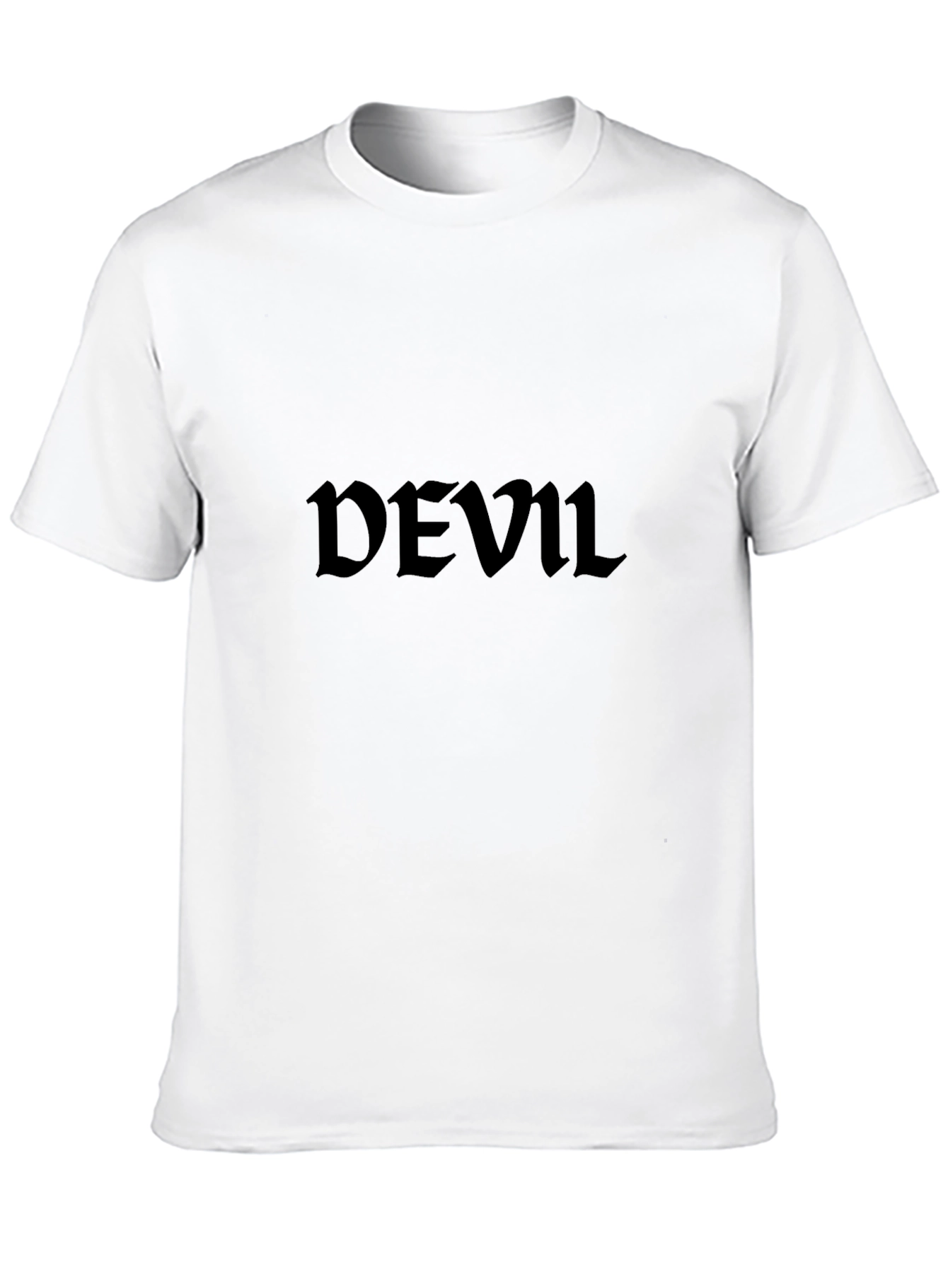 Black Devil Graphic T-Shirt - Classic Black Tee view 10