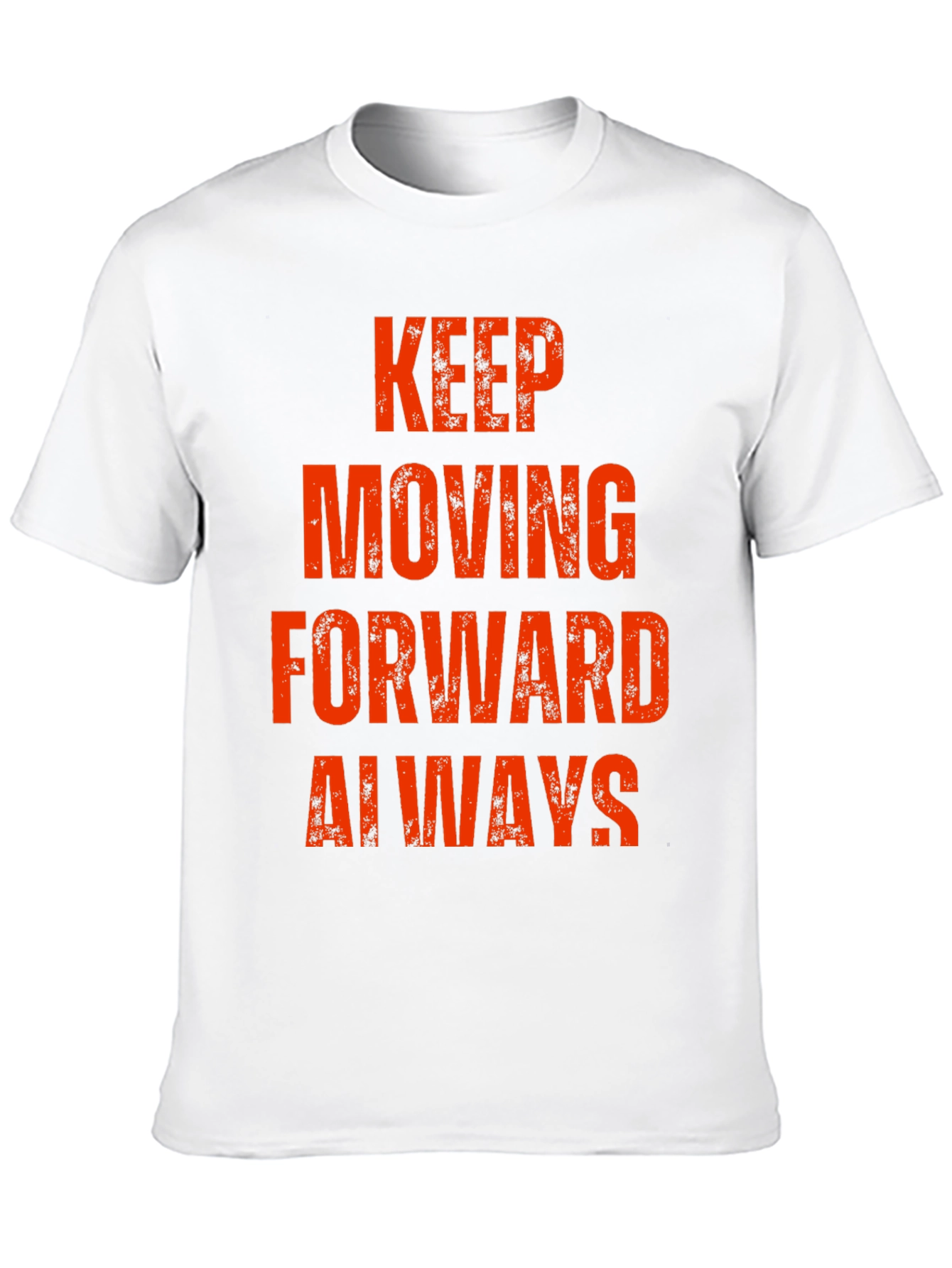 Black Keep Moving Forward Always T-Shirt view 10