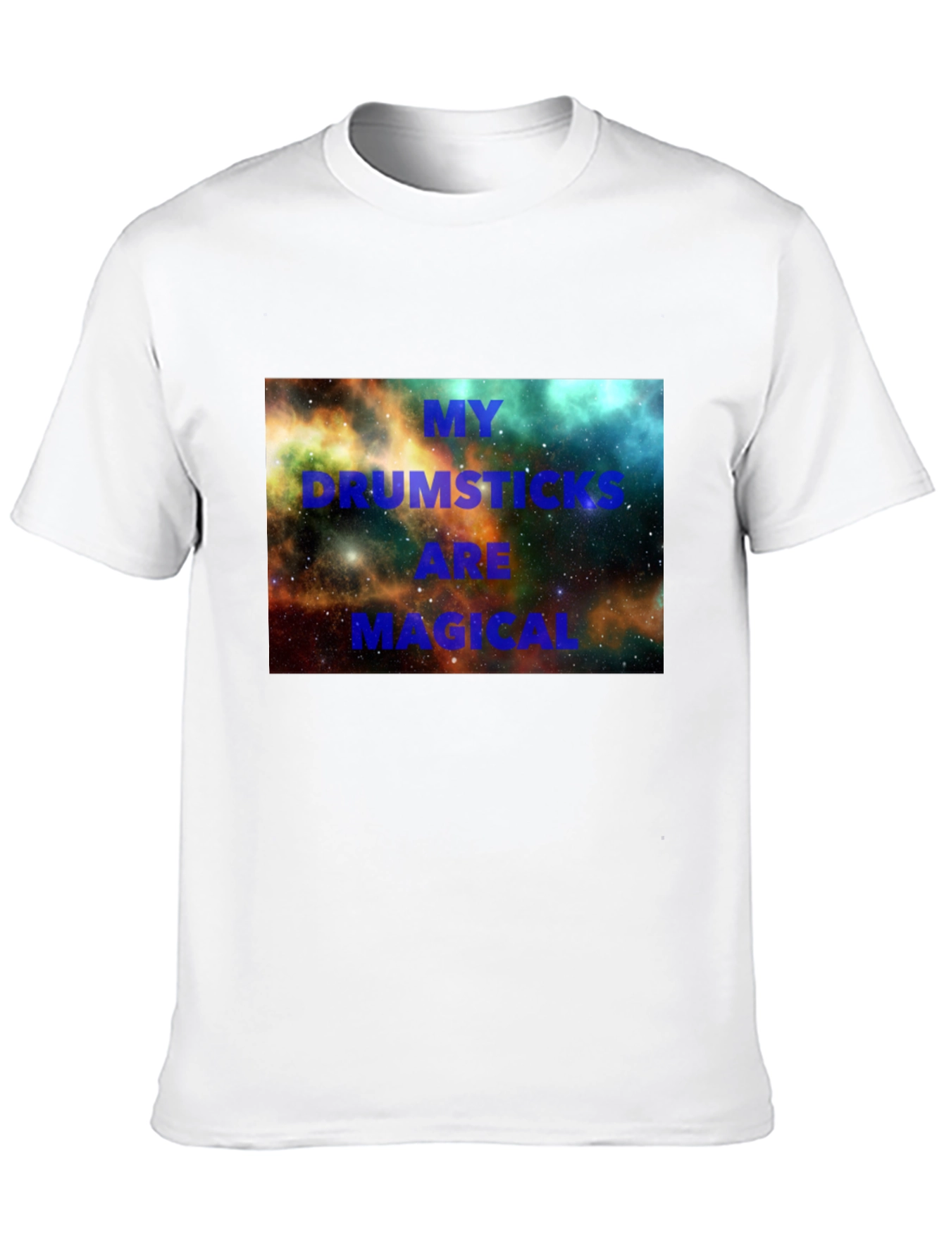 Black Magical Drumsticks Graphic Tee view 10