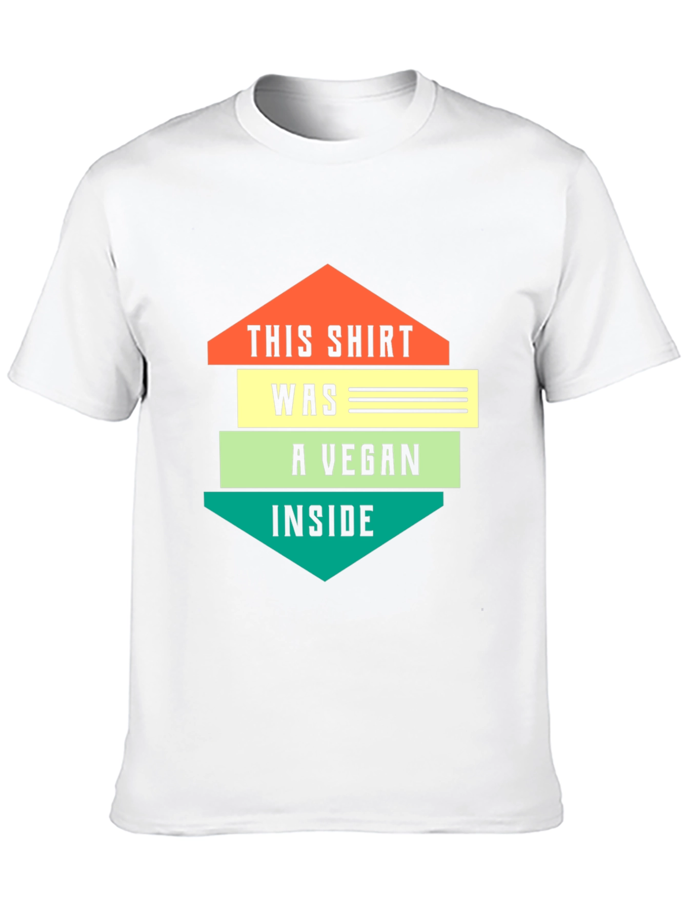 Vegan Inside Graphic T-Shirt - Black - 10