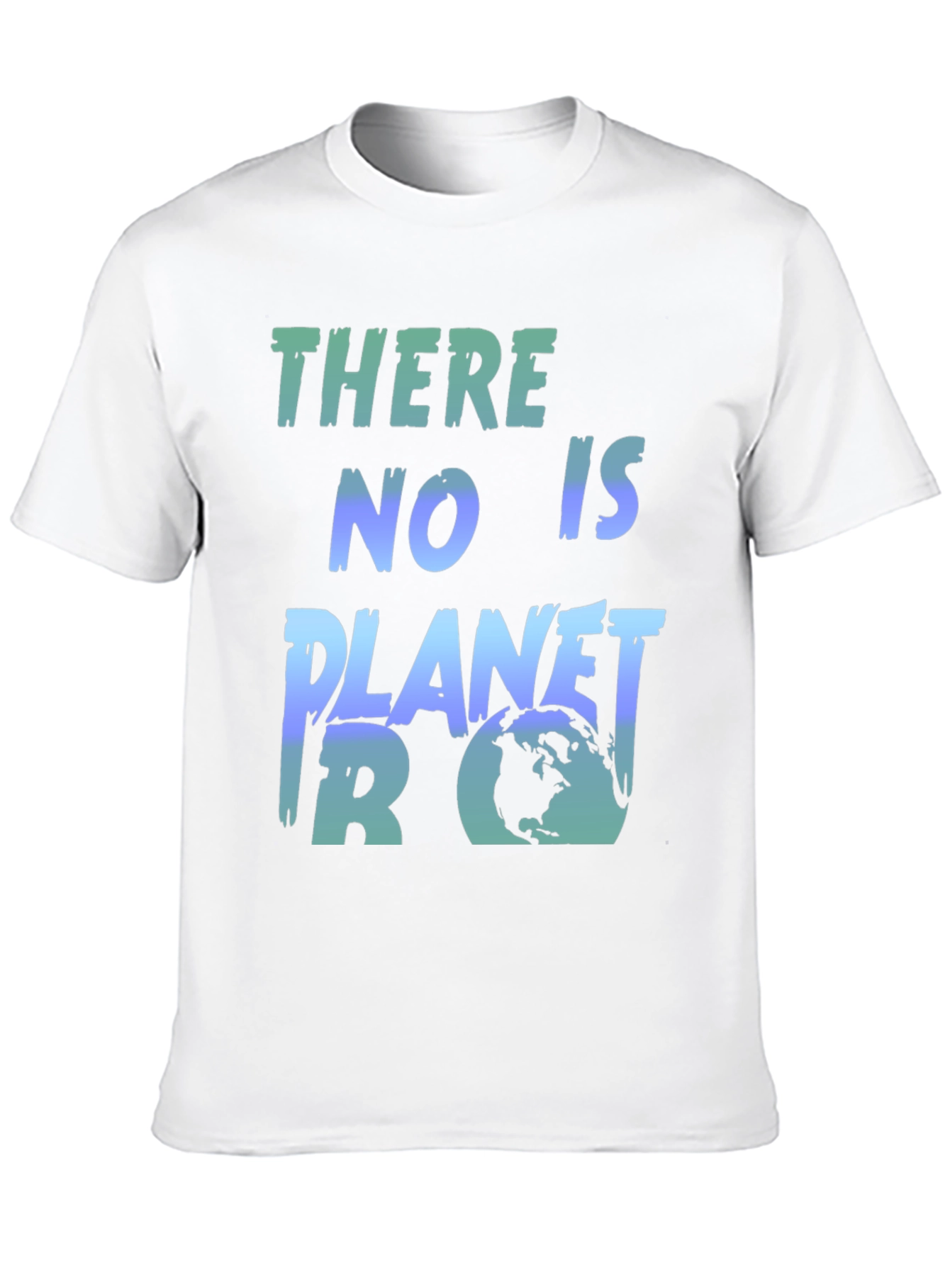 Black There is No Planet B Graphic Tee view 10