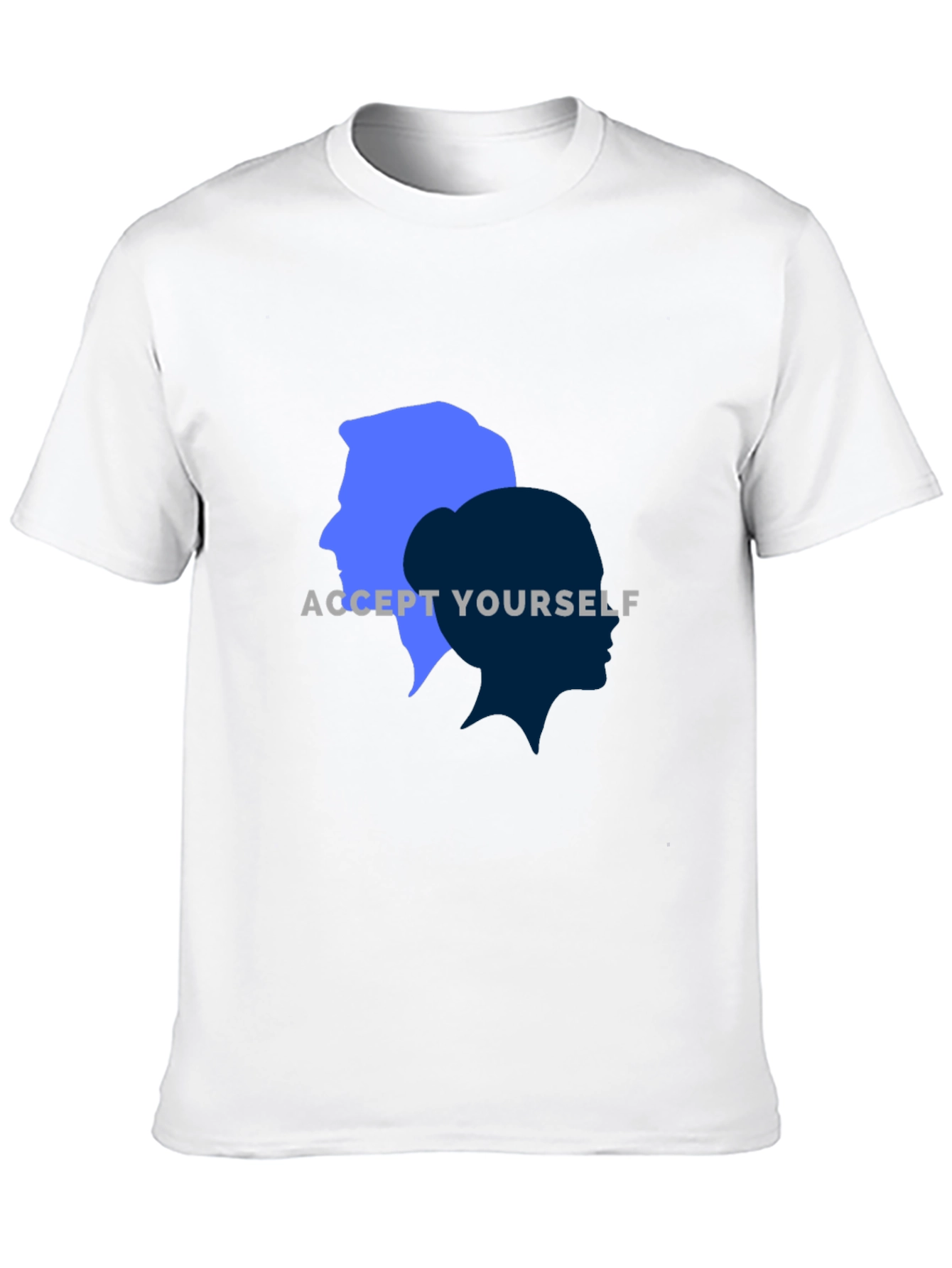 Black Accept Yourself Unisex T-Shirt view 10