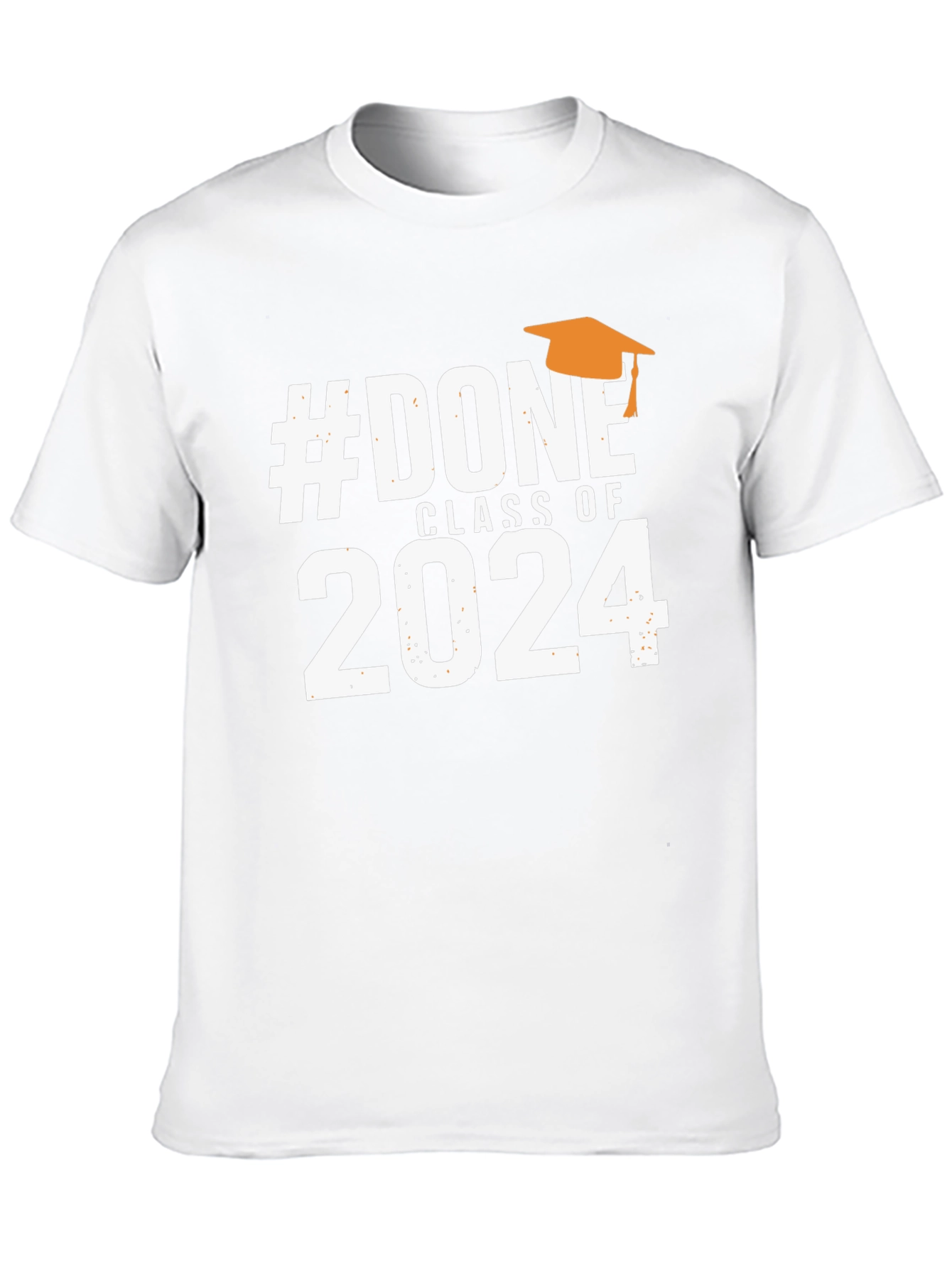 Black Done Class of 2024 Graduation T-Shirt view 10
