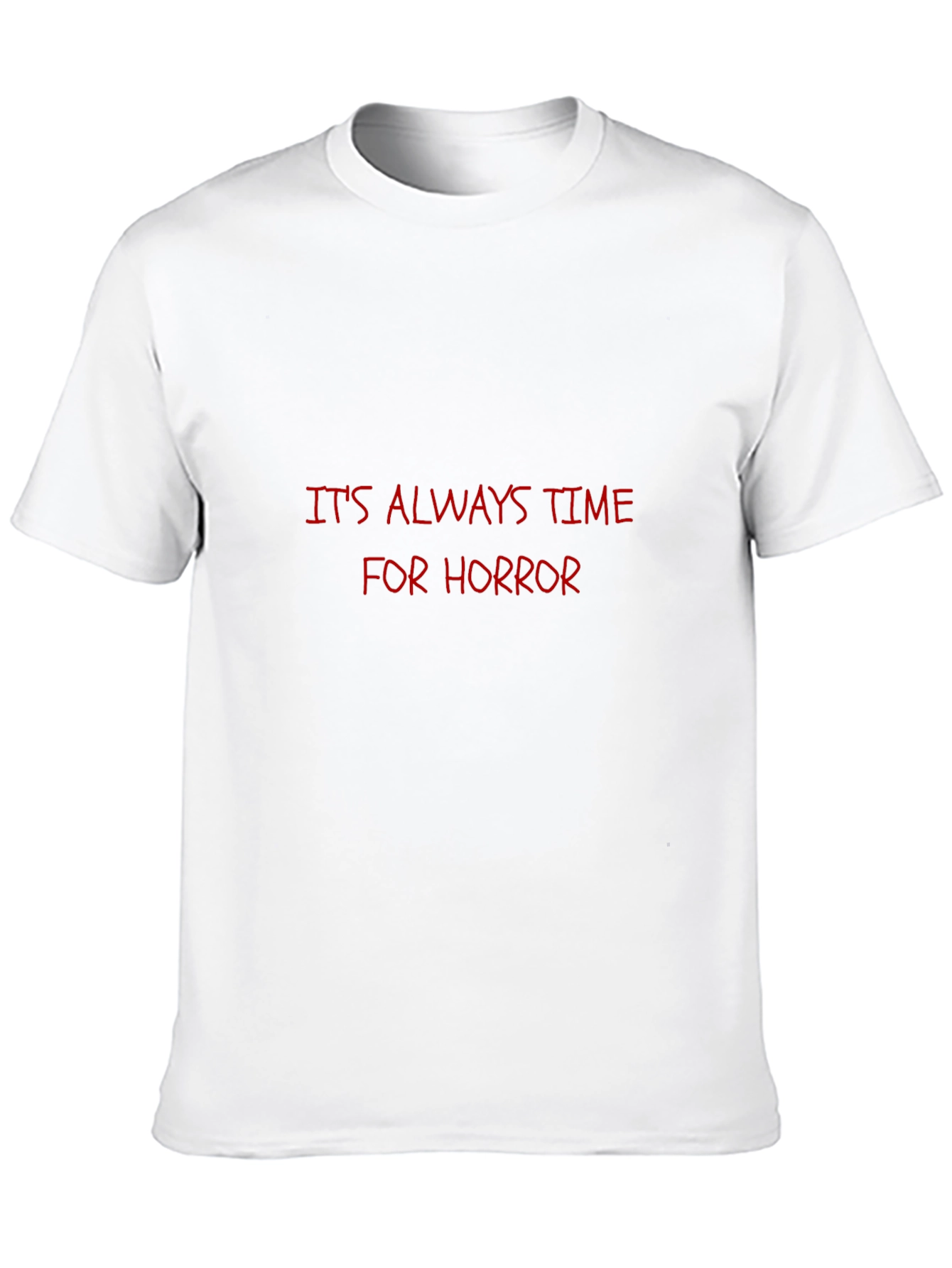Black It's Always Time for Horror Graphic Tee - Black view 10