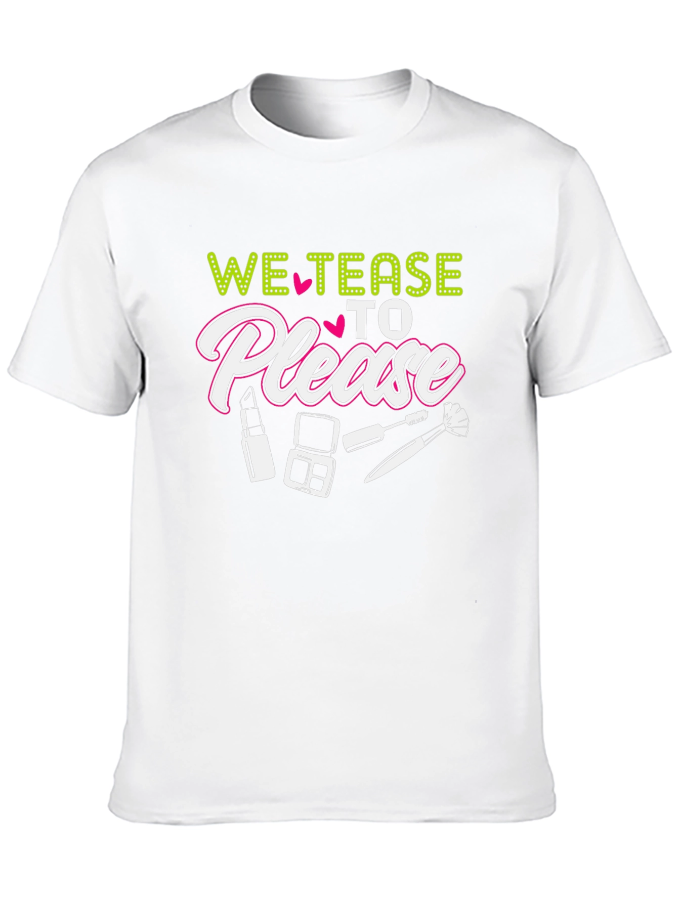 Black "We Tease to Please" Graphic Tee view 10